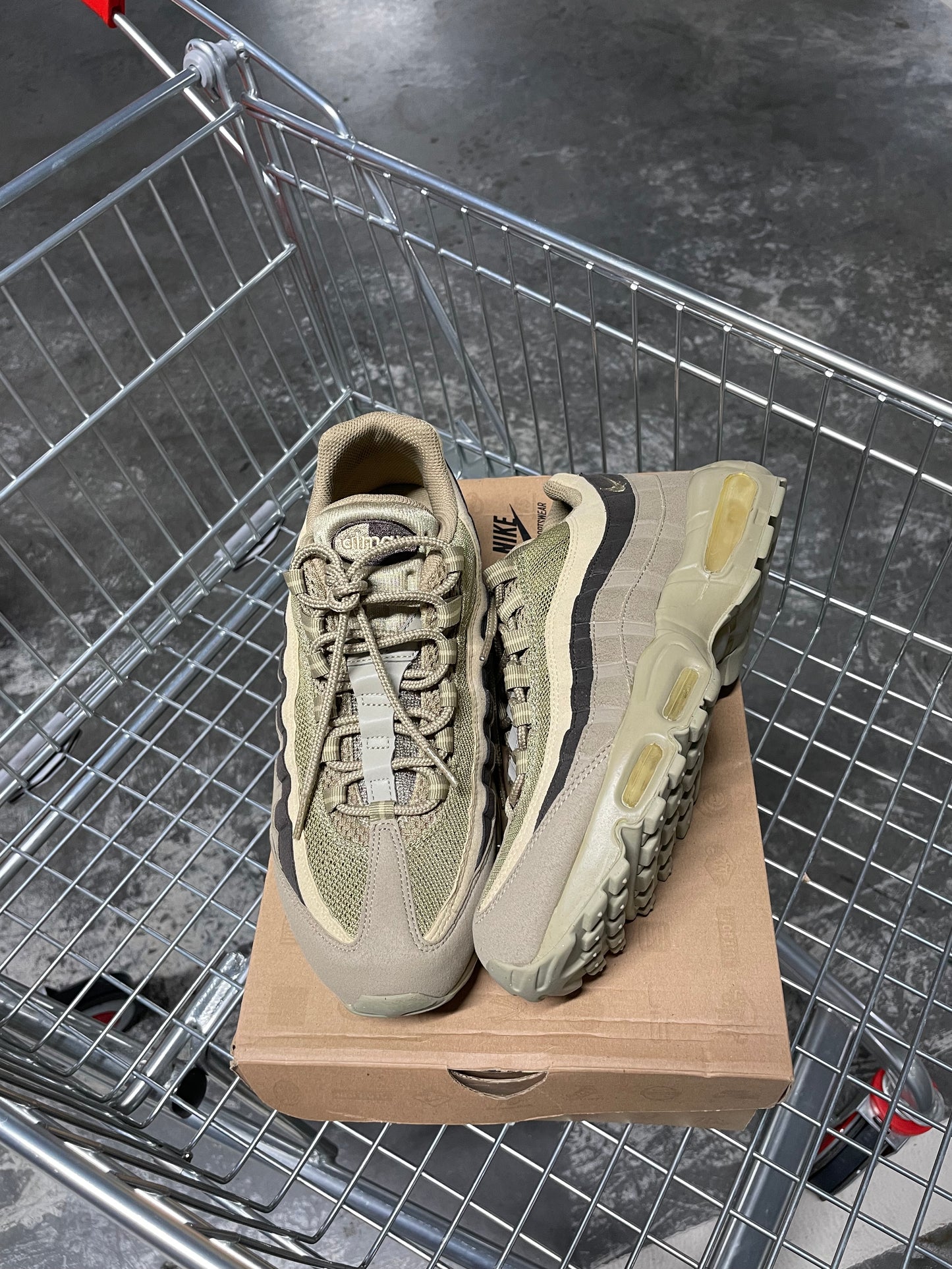 Nike Air Max 95 Khaki Velvet Brown (2011) US9