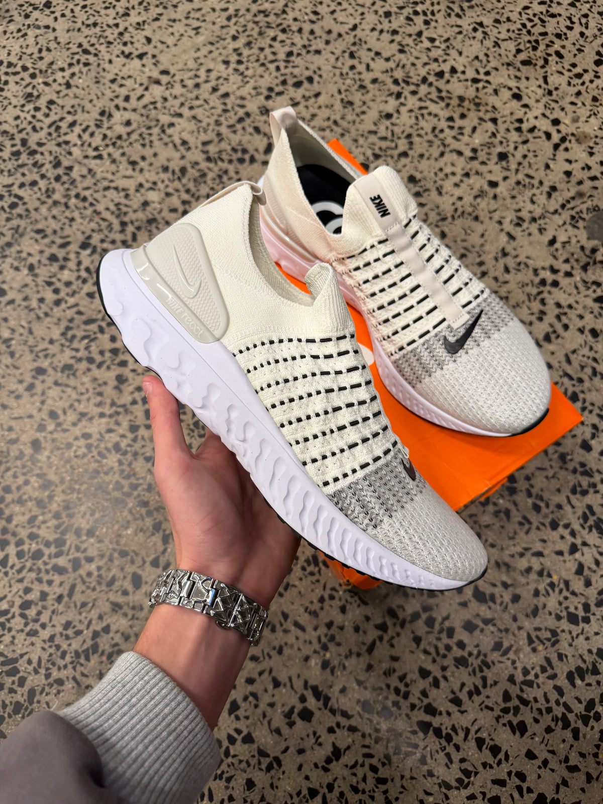 Nike React Phantom Run FK 2 “Light Bone” US11 Men’s
