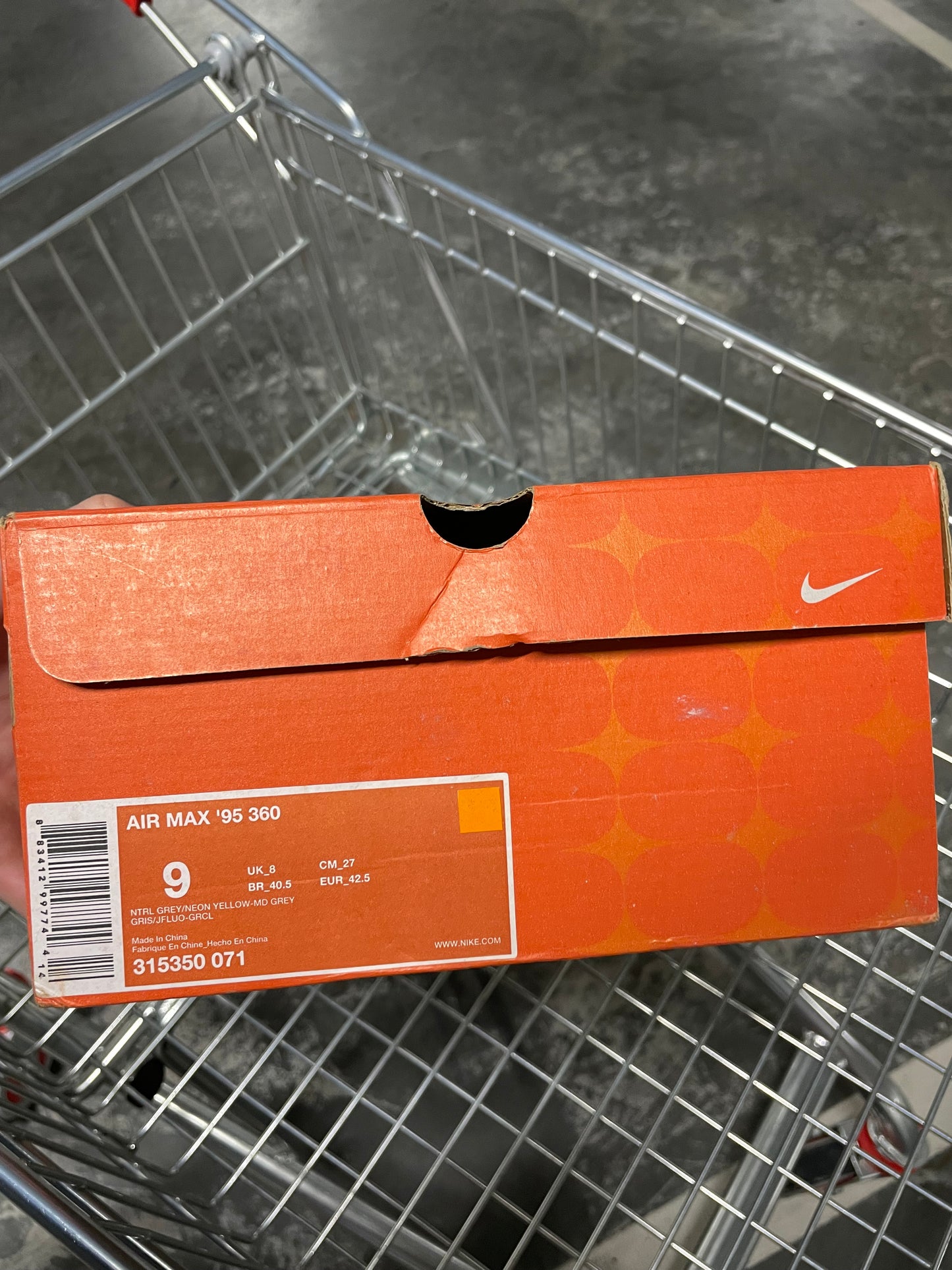 Nike Air Max 95 360 Neon (2006) US9 Men’s