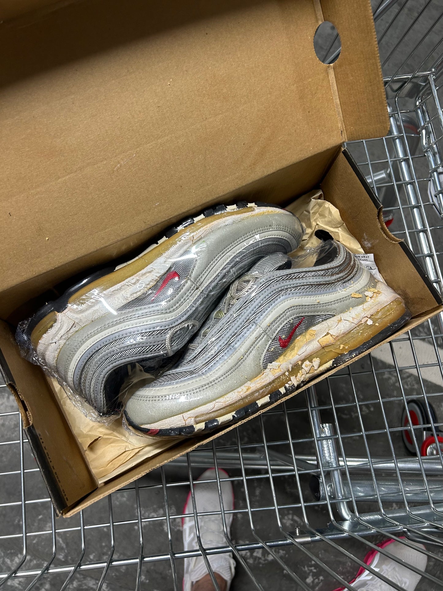 Nike Air Max 97 Silver bullet (1997 First ever release) US9 men’s
