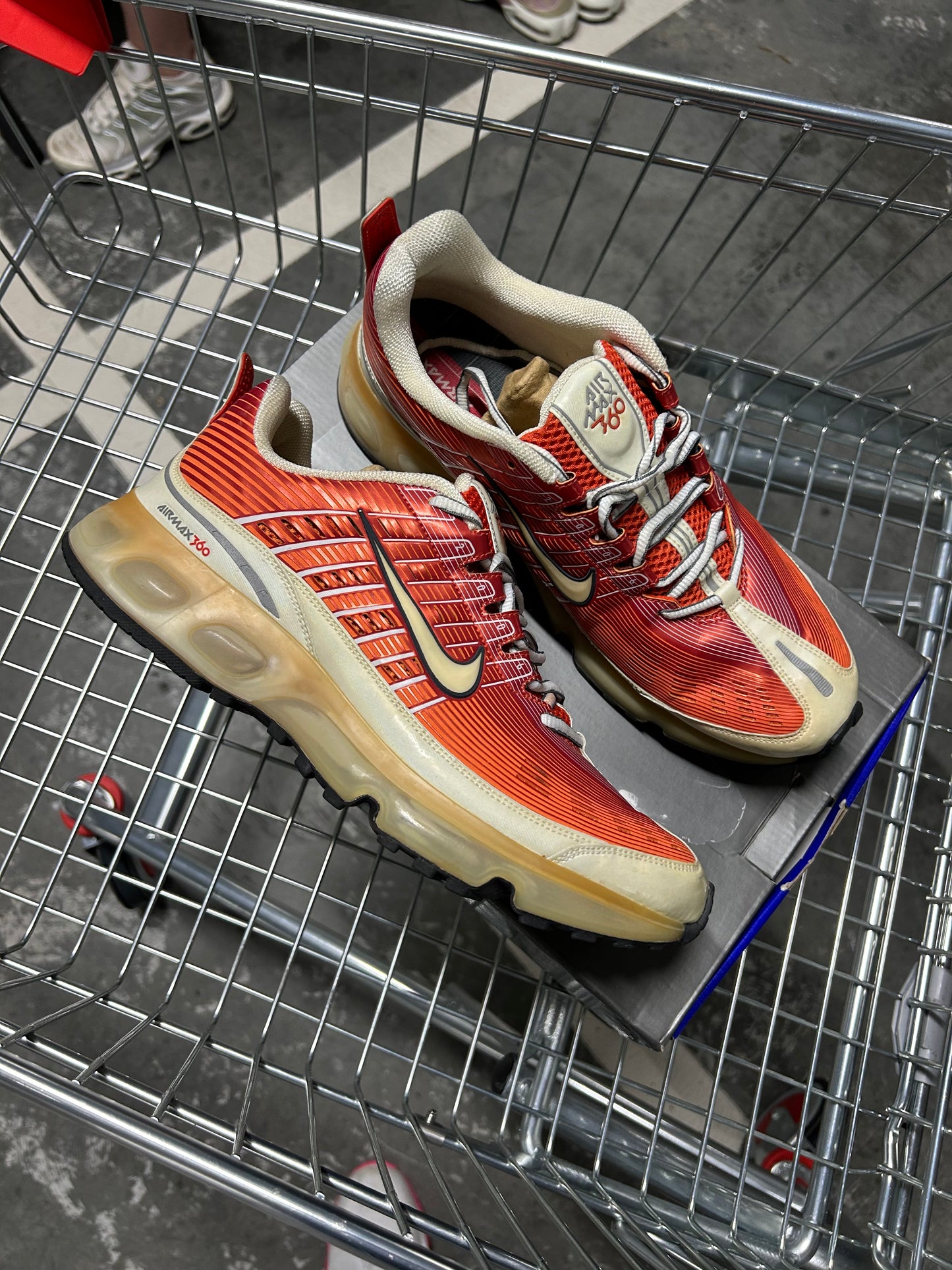 Nike Air Max 360 Engine White Anthra Flint Grey (2005) US9 Men’s