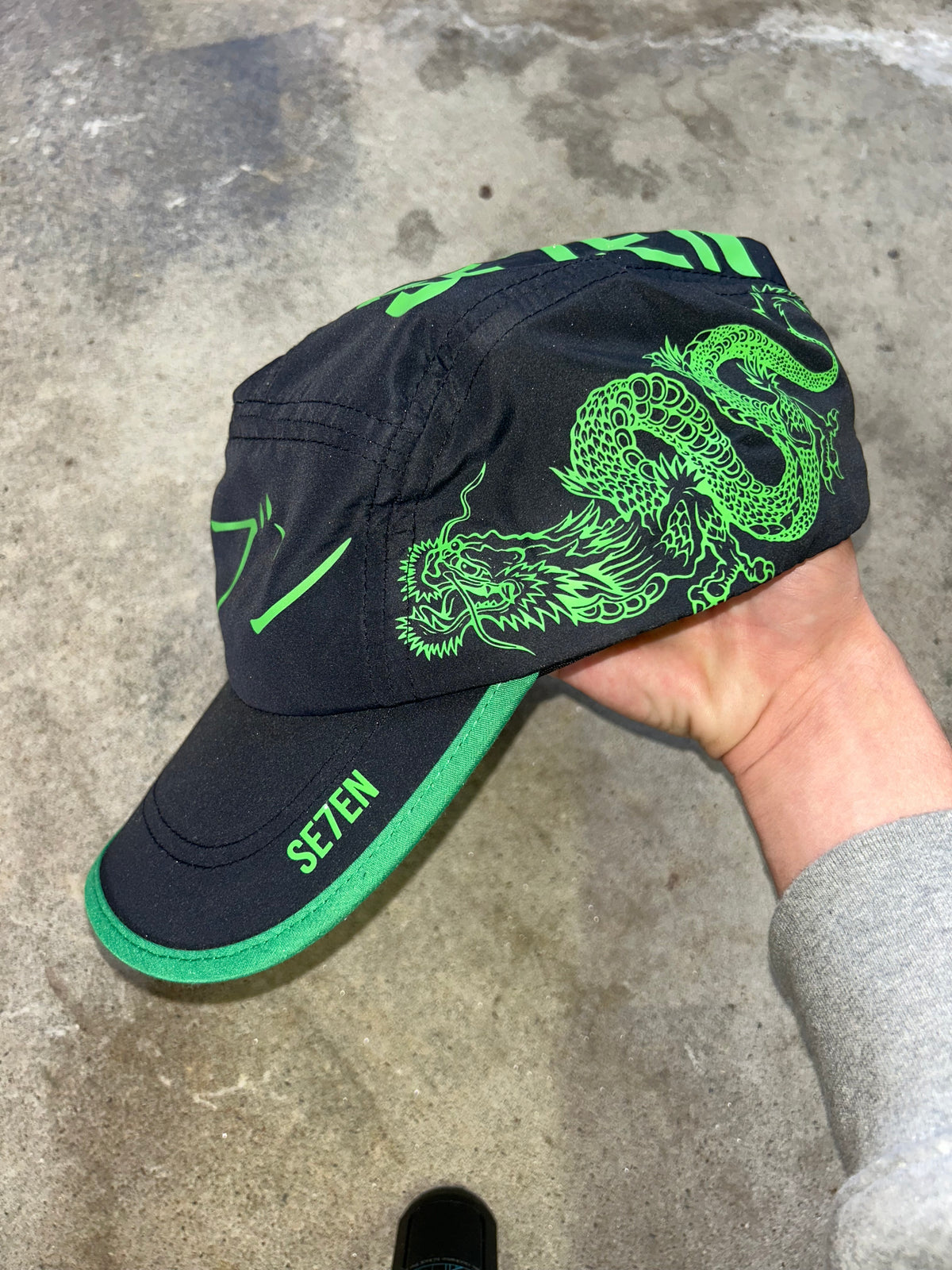 SE7EN Green Dragon Hat