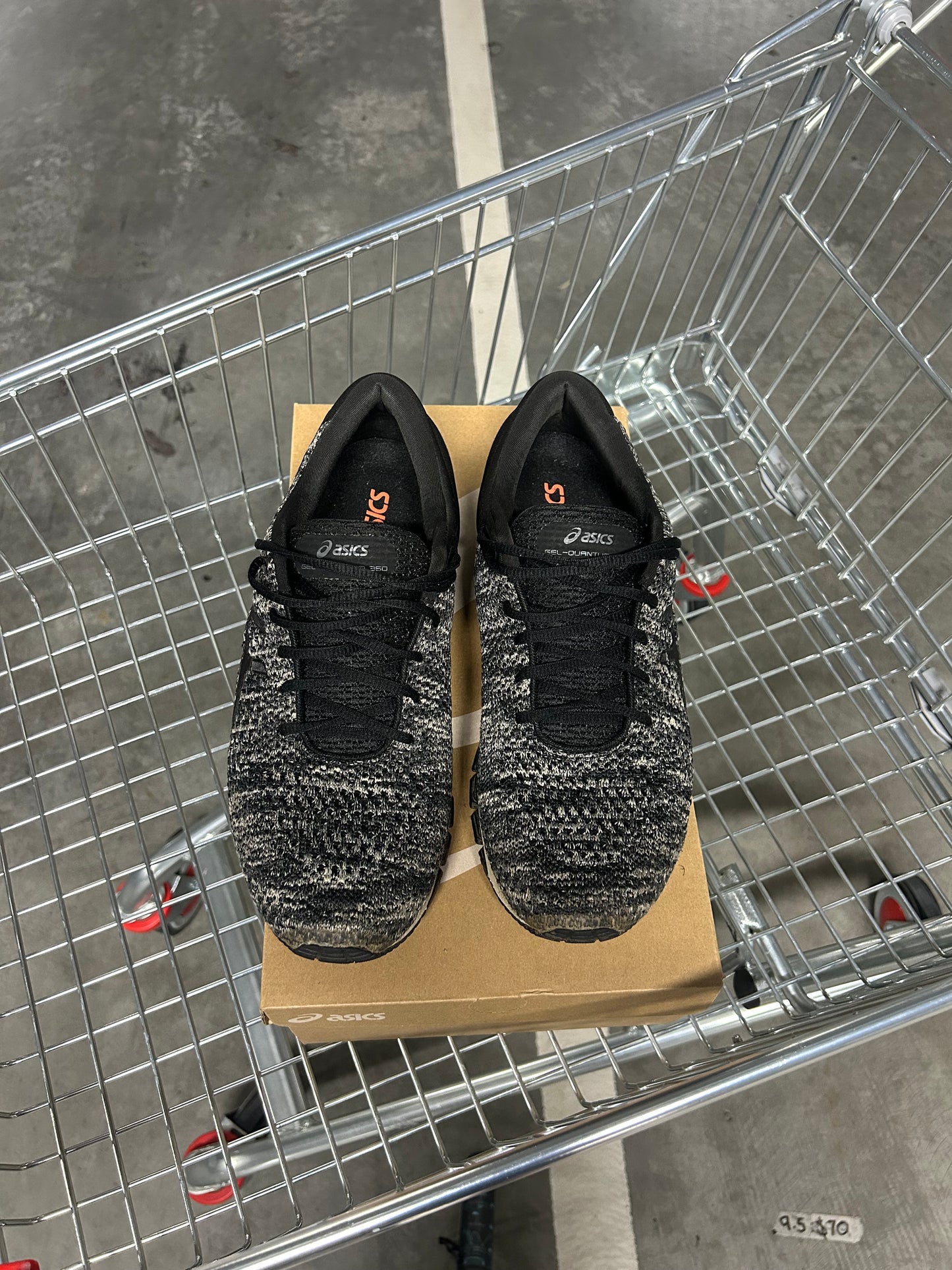 ASICS Gel Quantum 360 Knit 2 Oreo Men’s US9.5