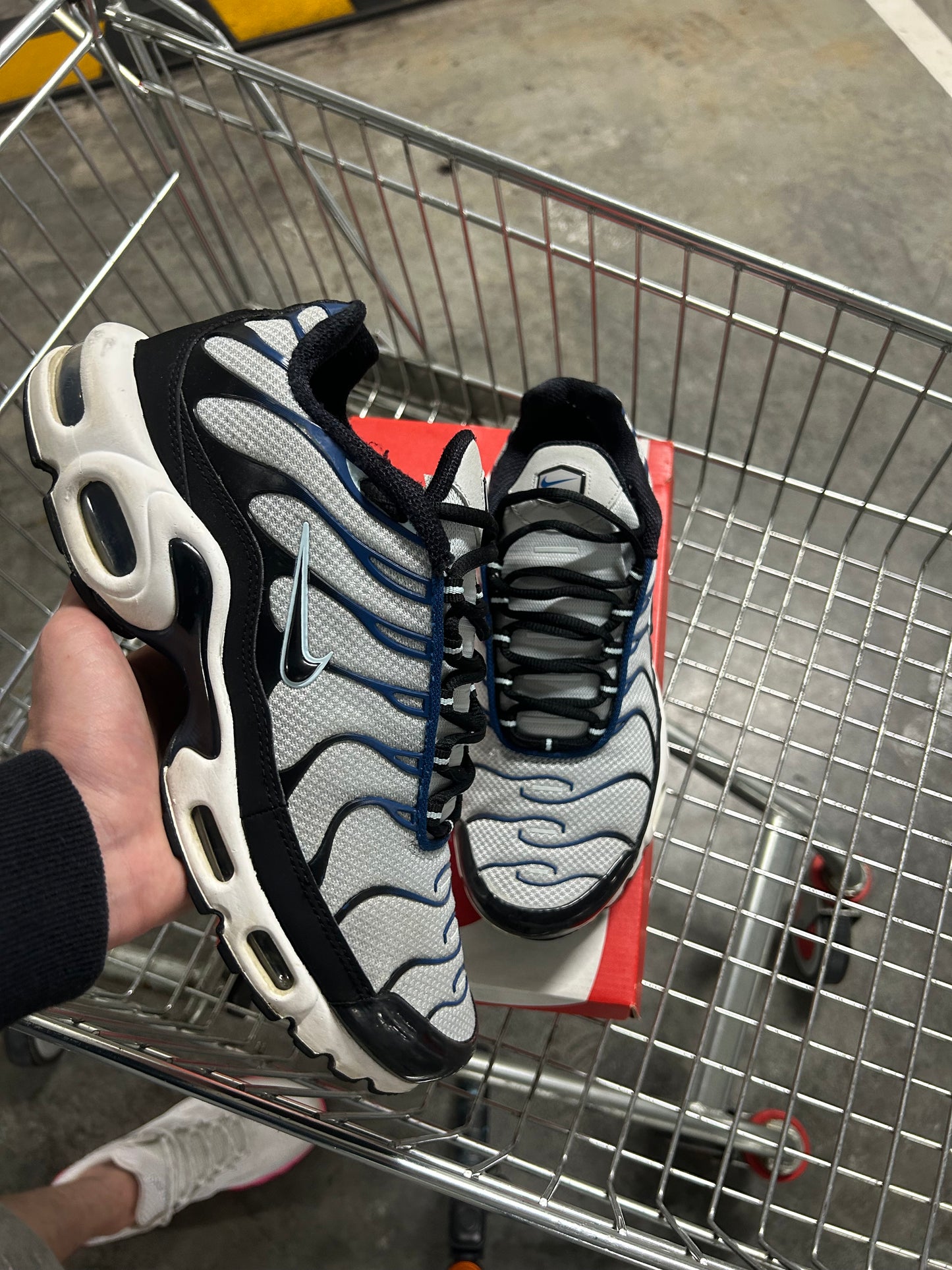 Nike Air Max Plus Pure Platinum Black Men’s US9