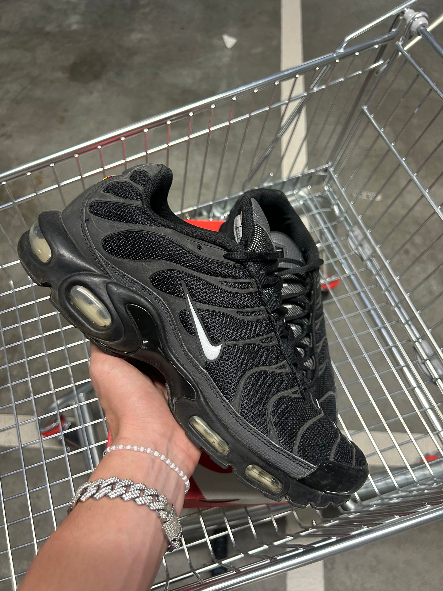 Nike Air Max Plus Platinum Black Men’s US13