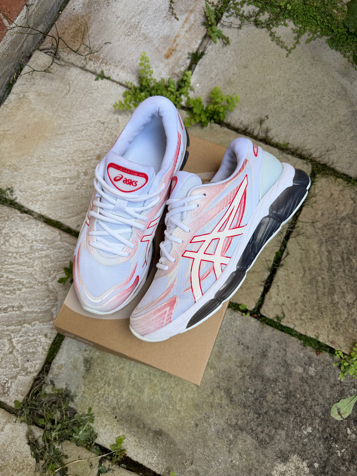 ASICS GEL-Quantum 360 VII “White / Classic Red” US9.5 Men’s