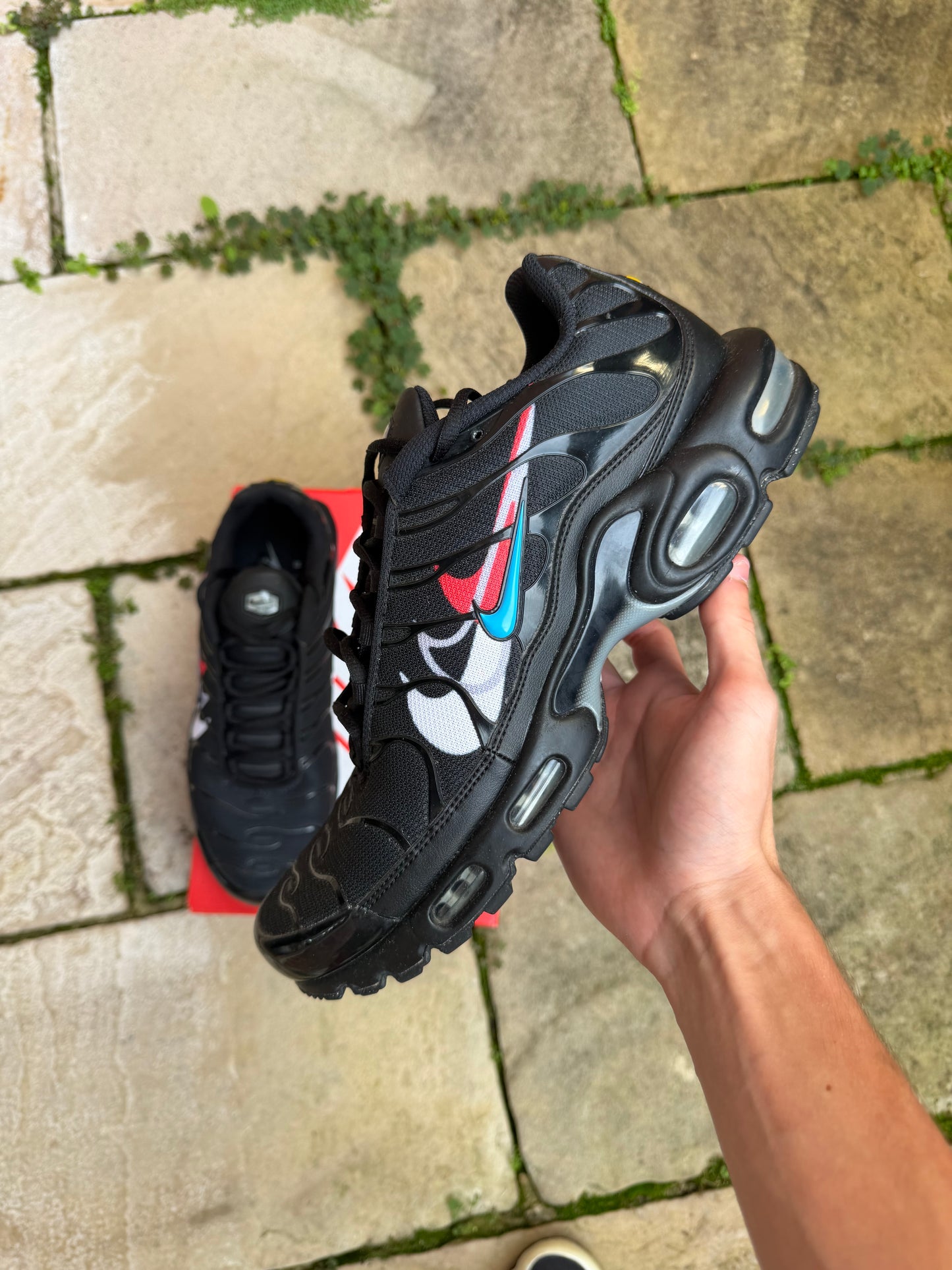 Nike Air Max Plus "Black Quad Swoosh" US12 men's