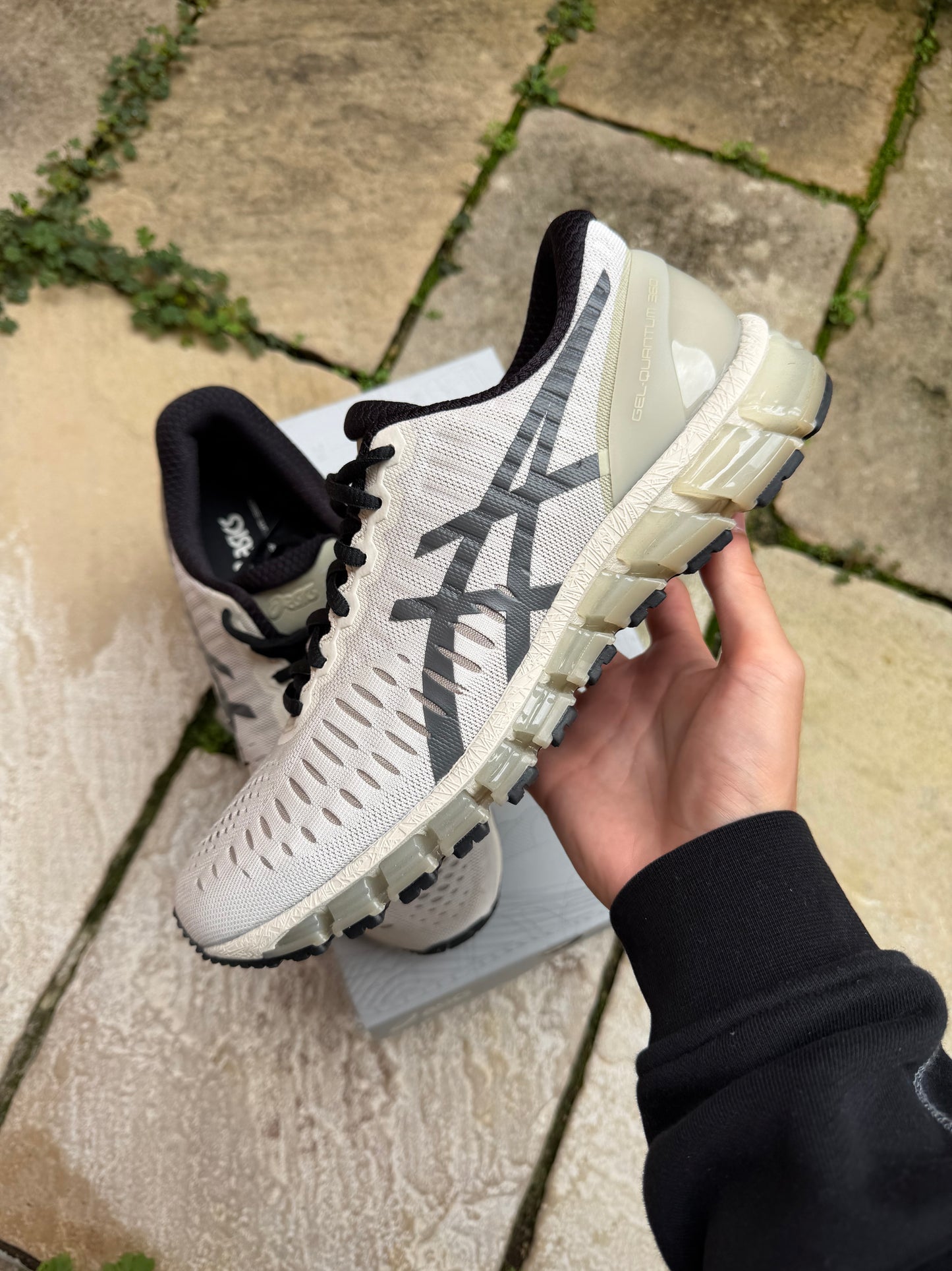 ASICS Gel-Quantum 360 1 "Smoke Grey/ Obsidian Grey" US9.5 Men's