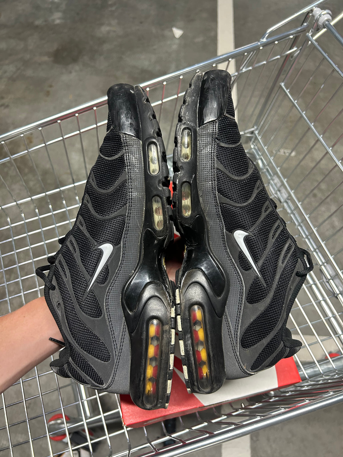 Nike Air Max Plus Platinum Black Men’s US13