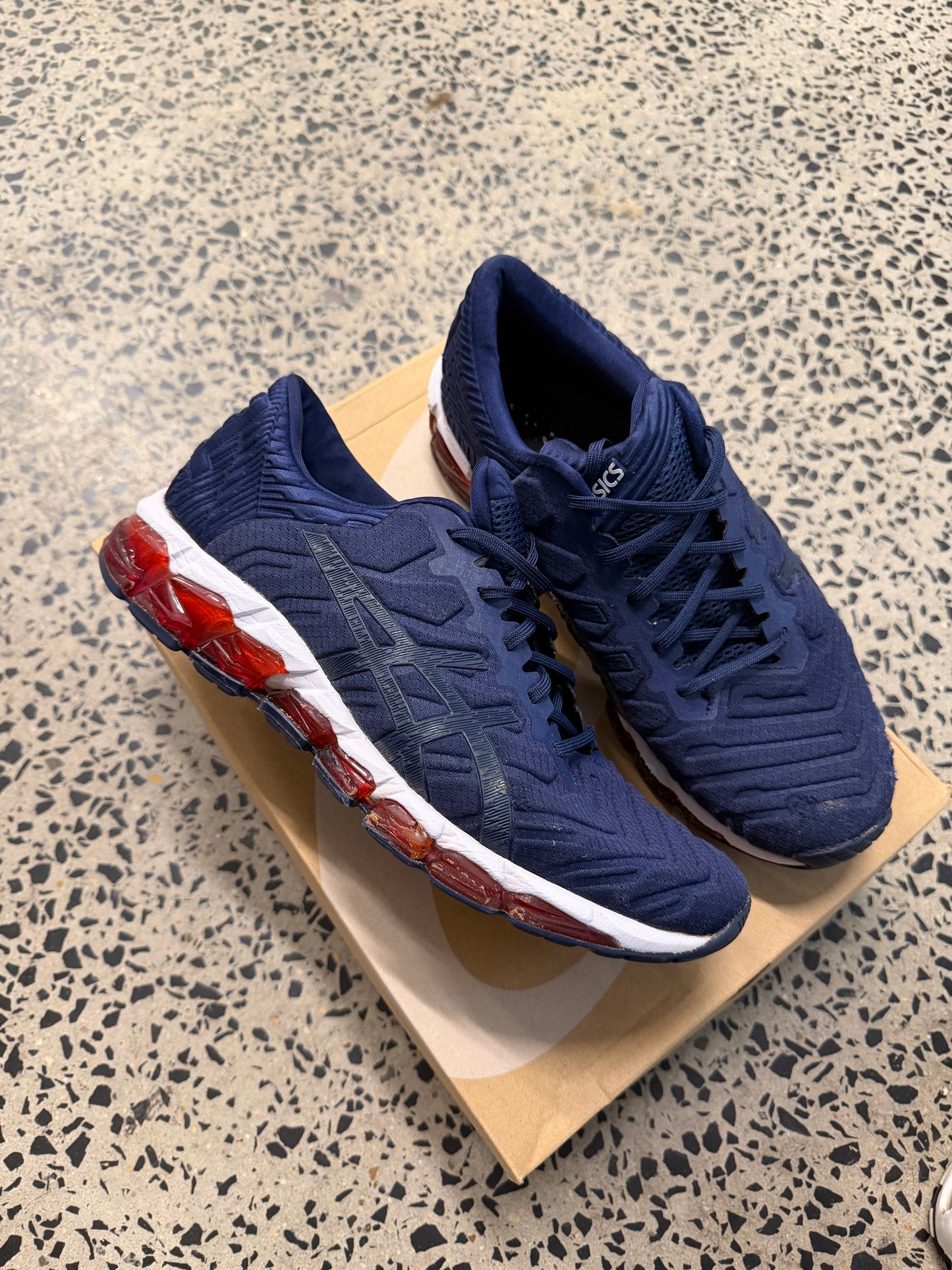 ASICS Gel Quantum 360 5 Navy Blue US9 Men’s