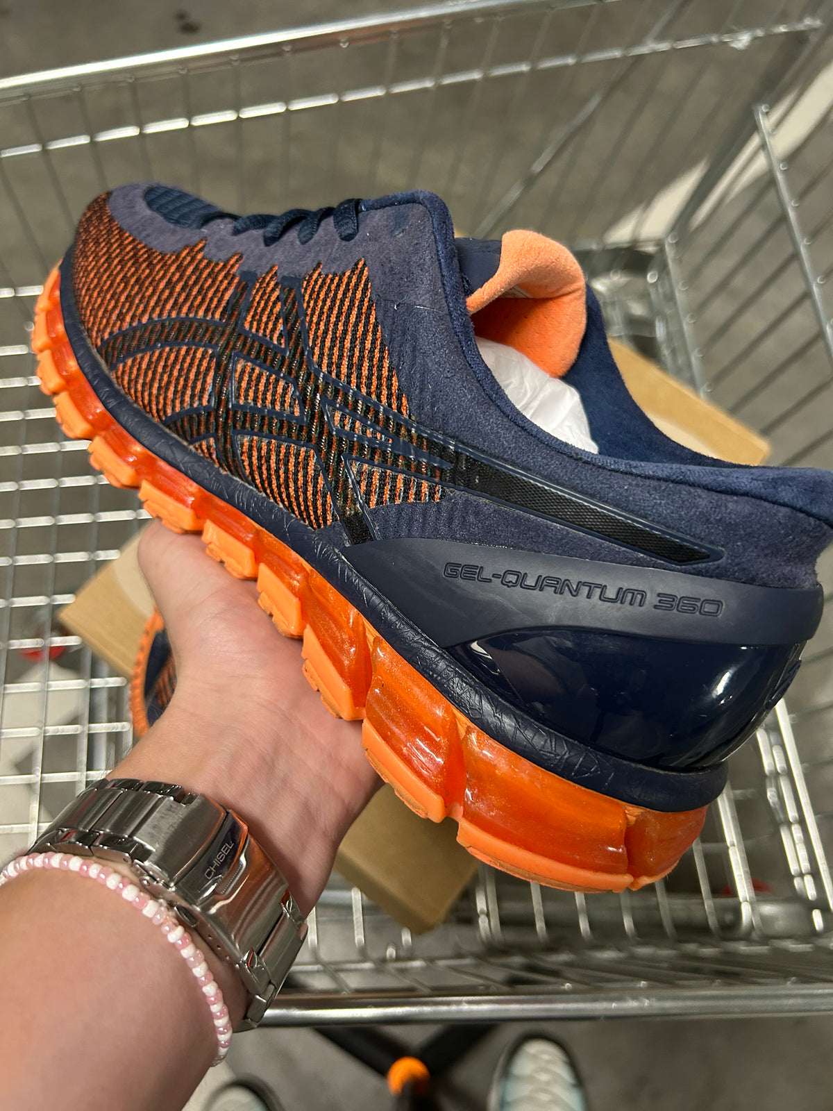 ASICS Gel Quantum 360 CM Hot Orange US10 Men's