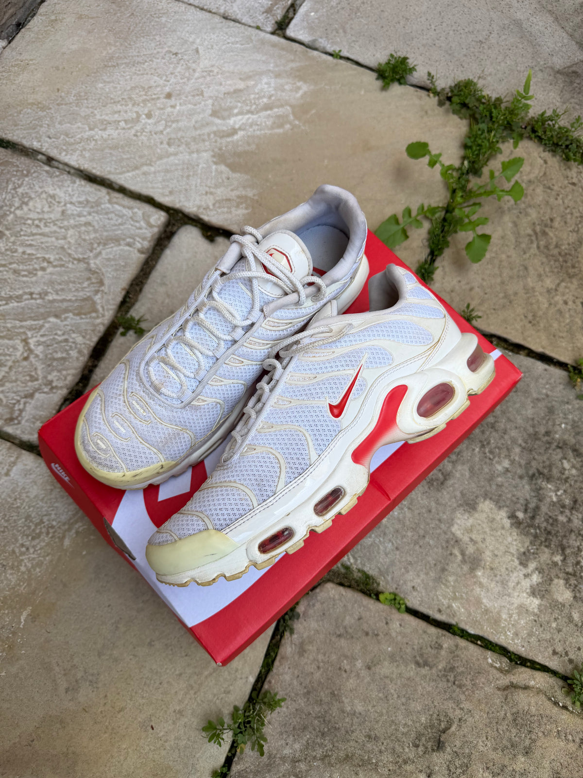 Nike Air Max Plus “White Track” US11 Women’s / 9.5 Men’s