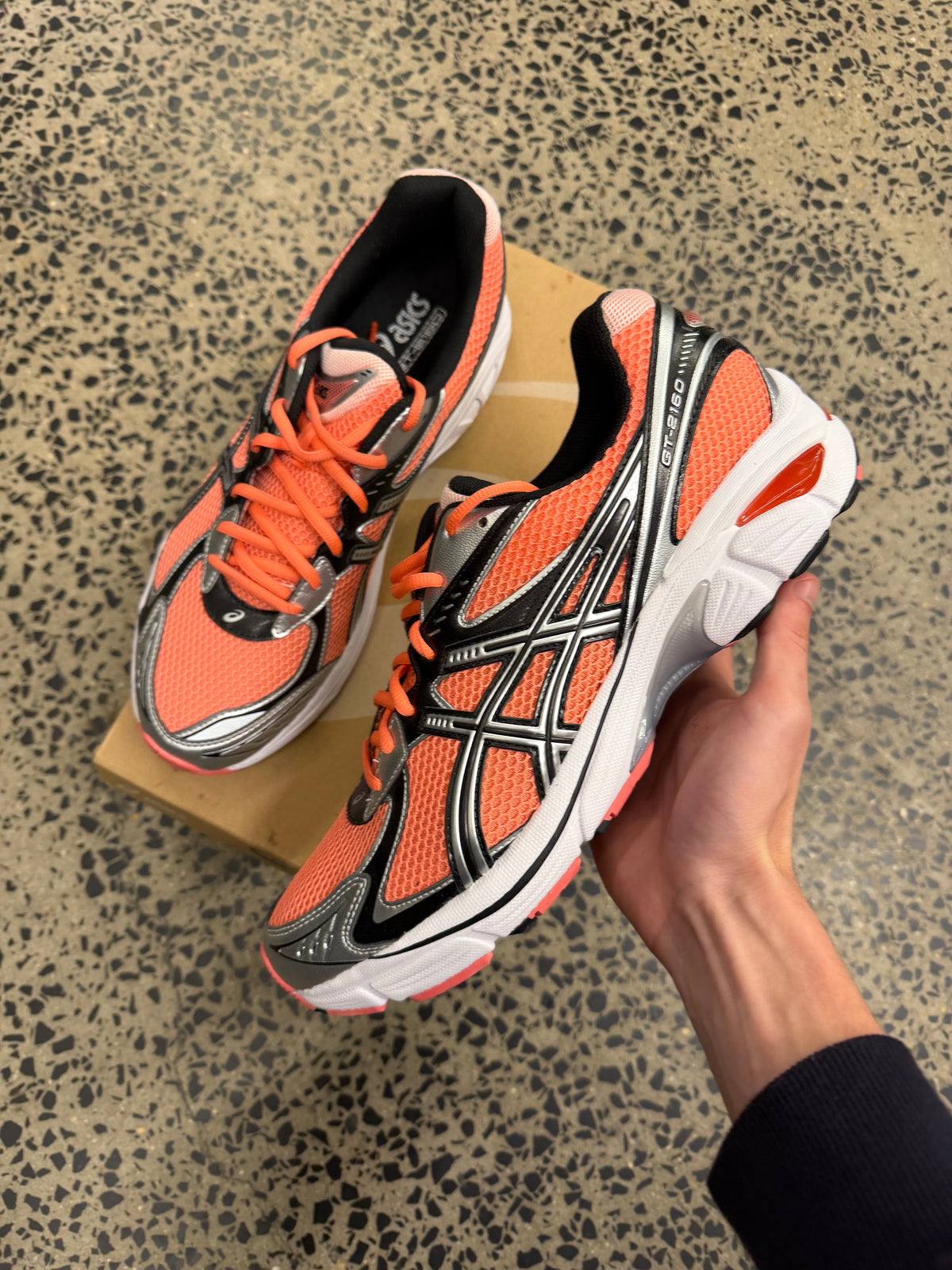 ASICS GT-2160 “Papaya/Pure Silver” US13 Men’s