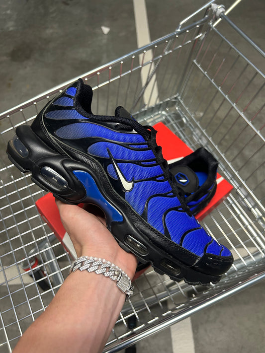 Nike Air Max Plus Premium Black Racer Blue Men’s US10.5