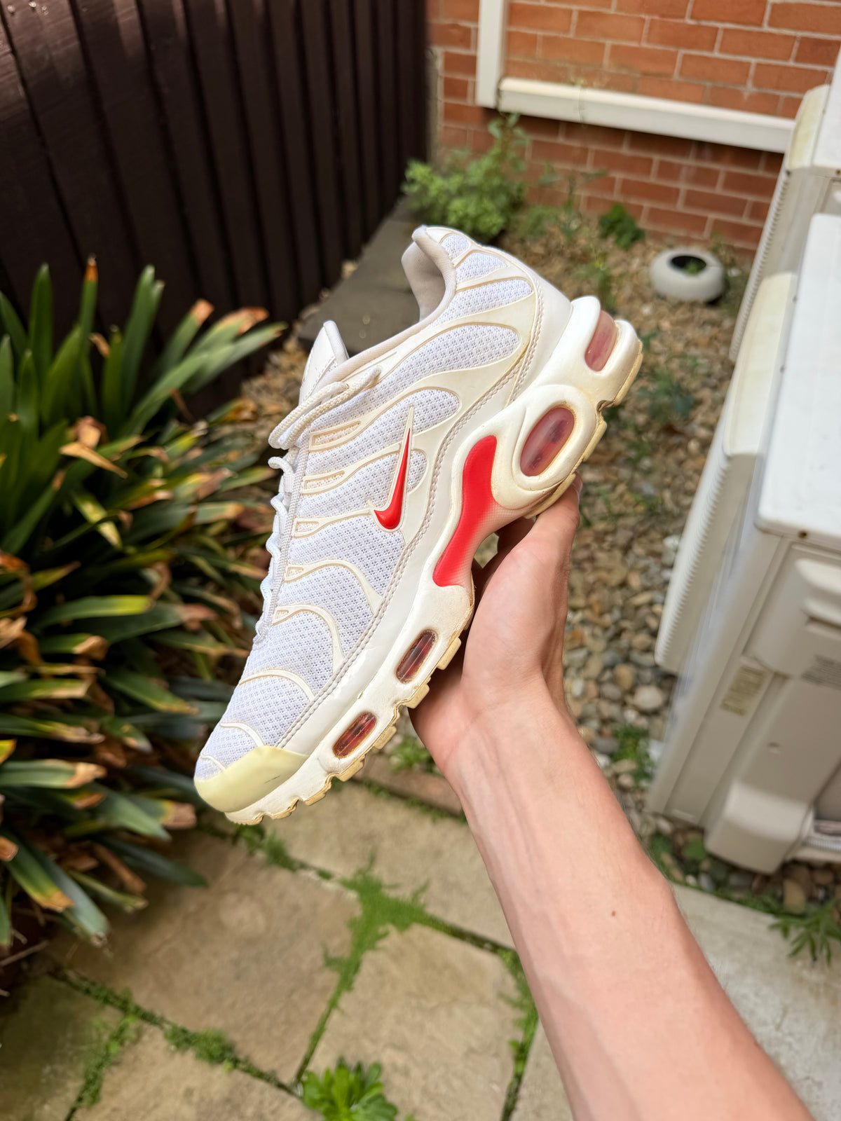 Nike Air Max Plus “White Track” US11 Women’s / 9.5 Men’s