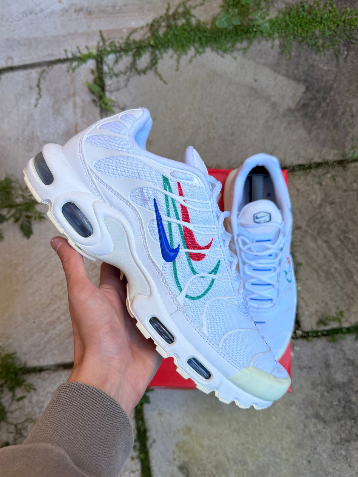 Nike Air Max Plus “Multi Swoosh White” US11 Men’s