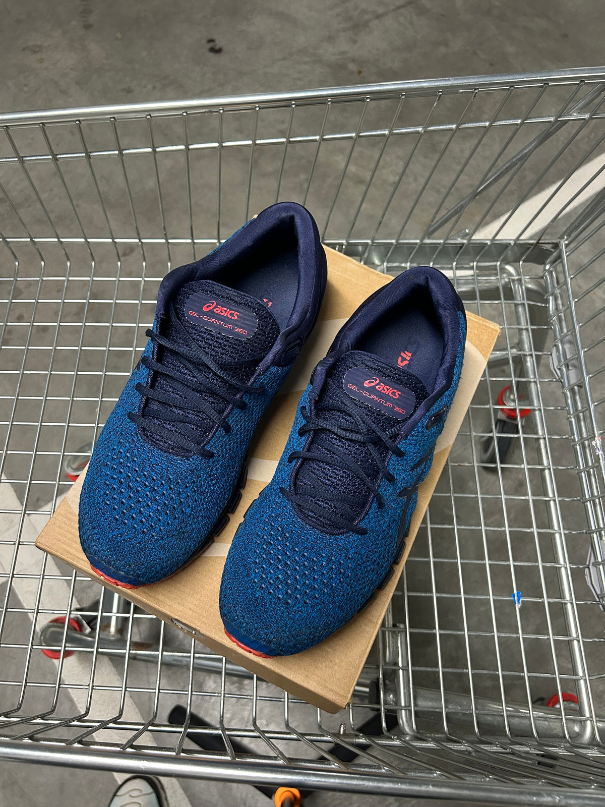 ASICS Gel Quantum Knit 2 Race Blue Peacoat US9.5 Men's