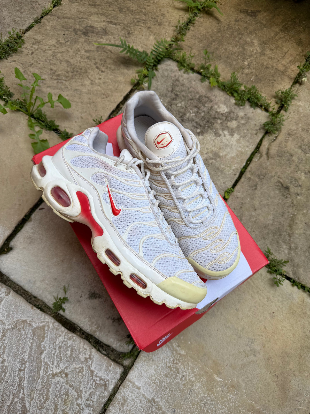 Nike Air Max Plus “White Track” US11 Women’s / 9.5 Men’s