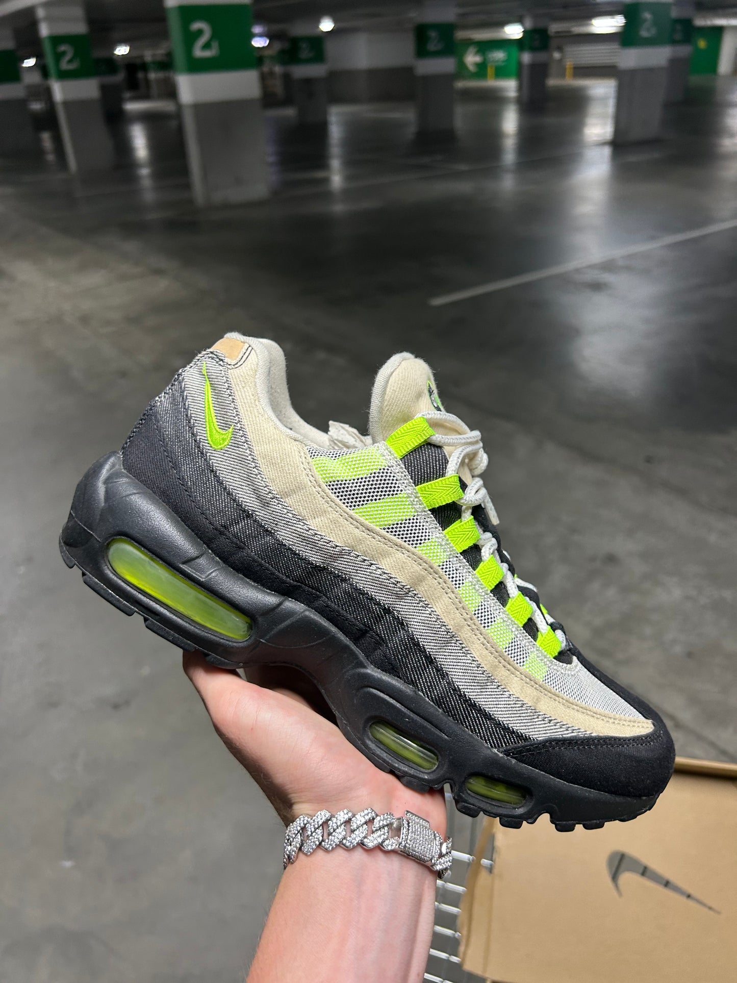 Nike Air Max 95 Denham Neons US9 Men’s