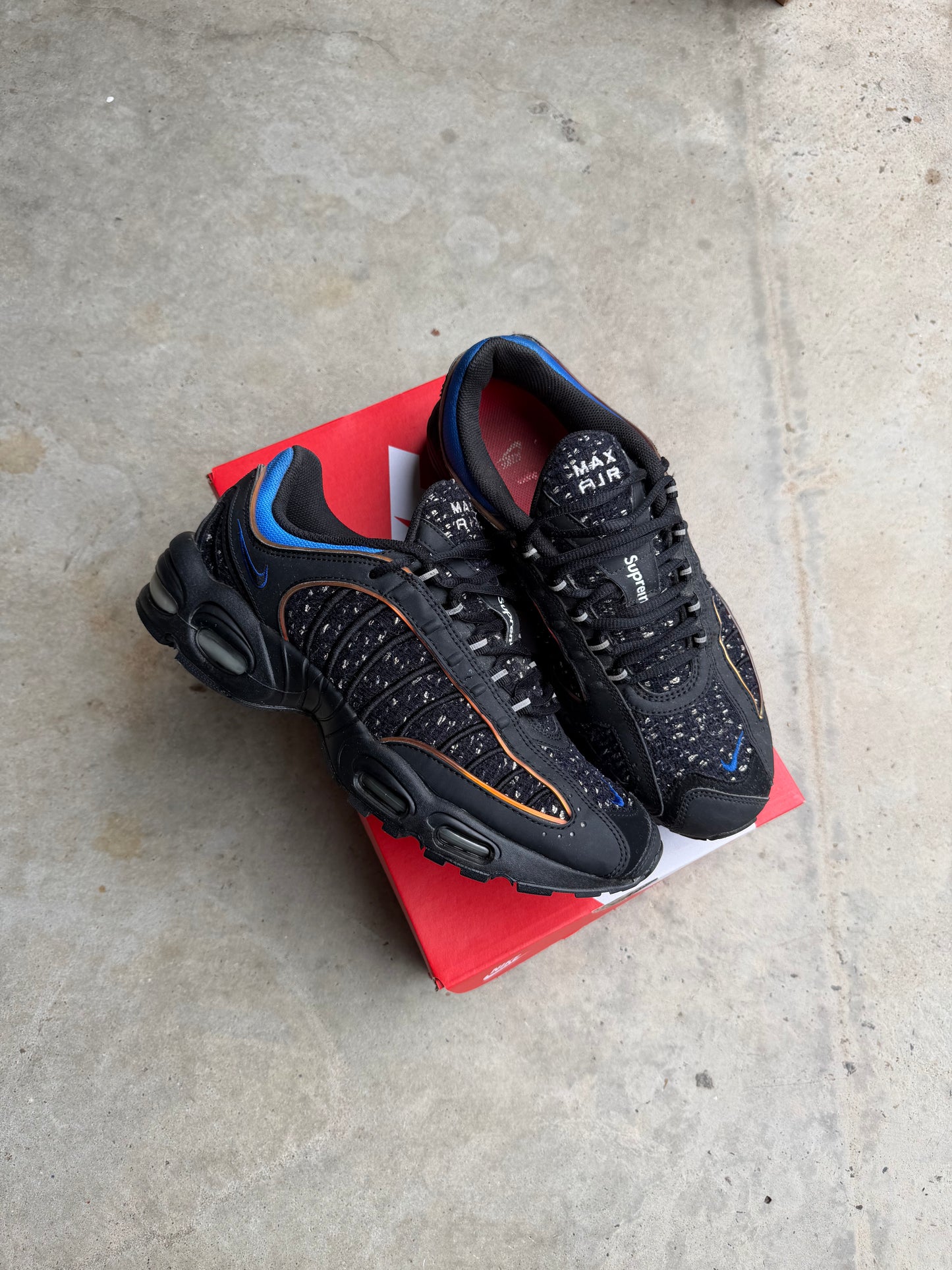 Nike Air Max Tailwind 4 Supreme Black US11 Men’s