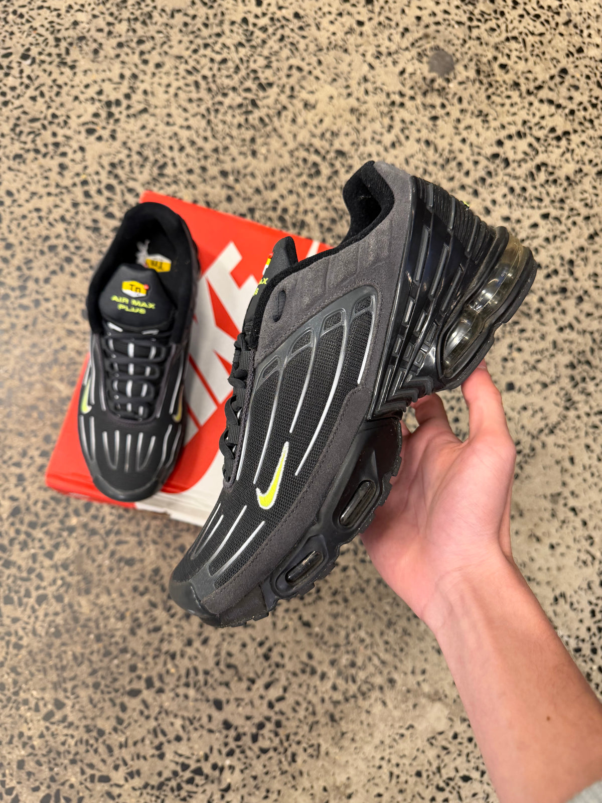 Nike Air Max Plus 3 “Anthracite Volt” US10 Men’s