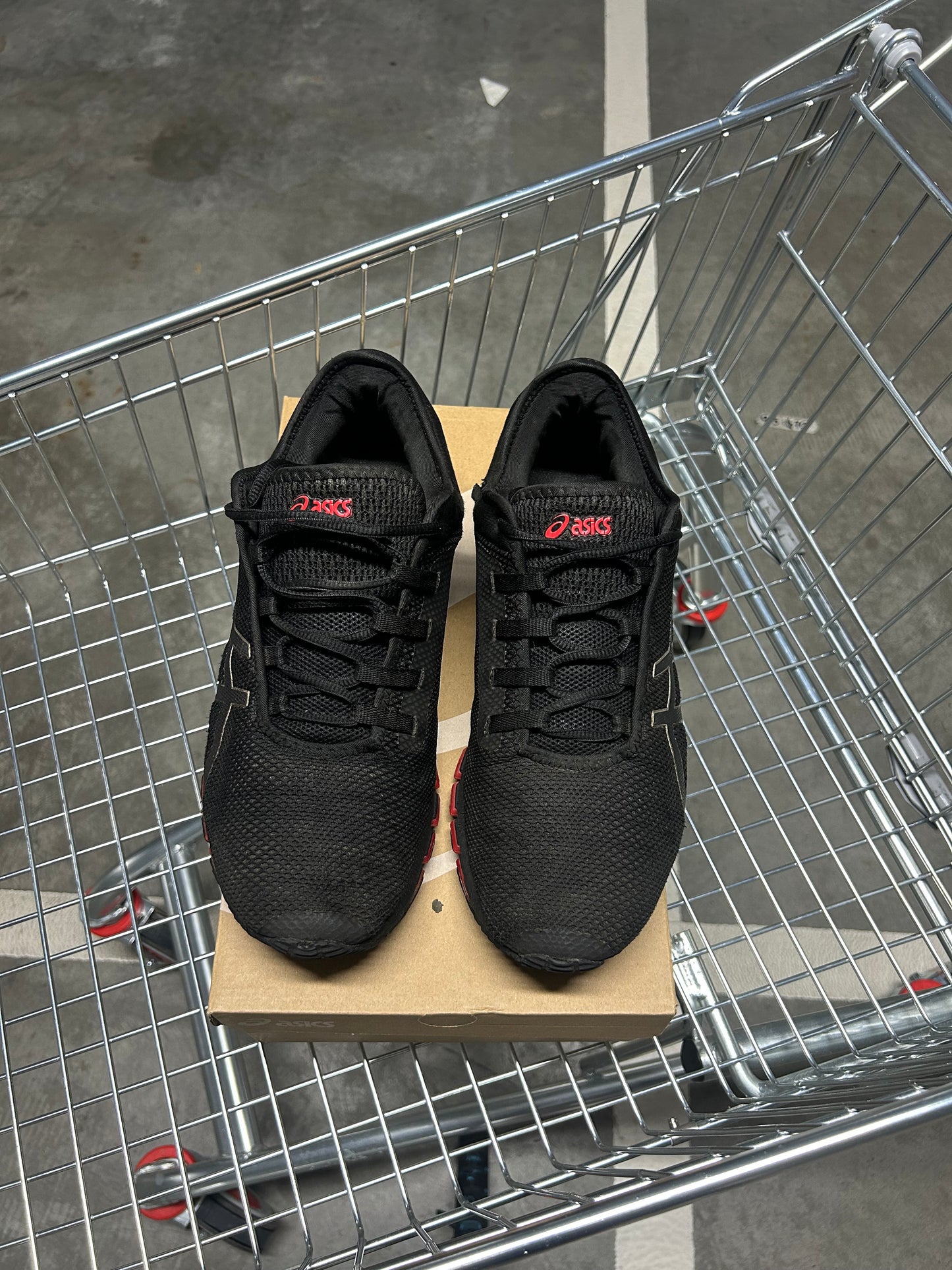 ASICS Gel Quantum 180 3 Red Belly Black Men’s US11