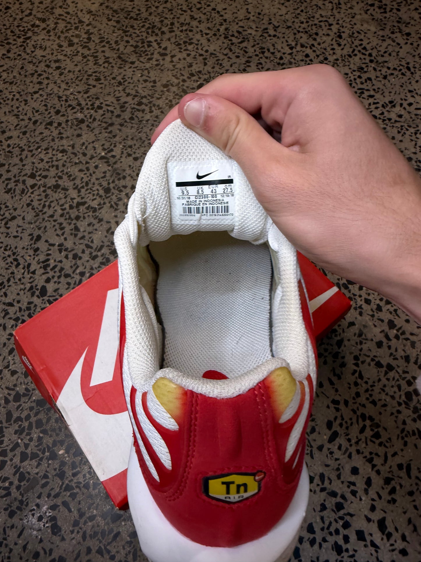 Nike Air Max Plus Arsenal Men's US9.5