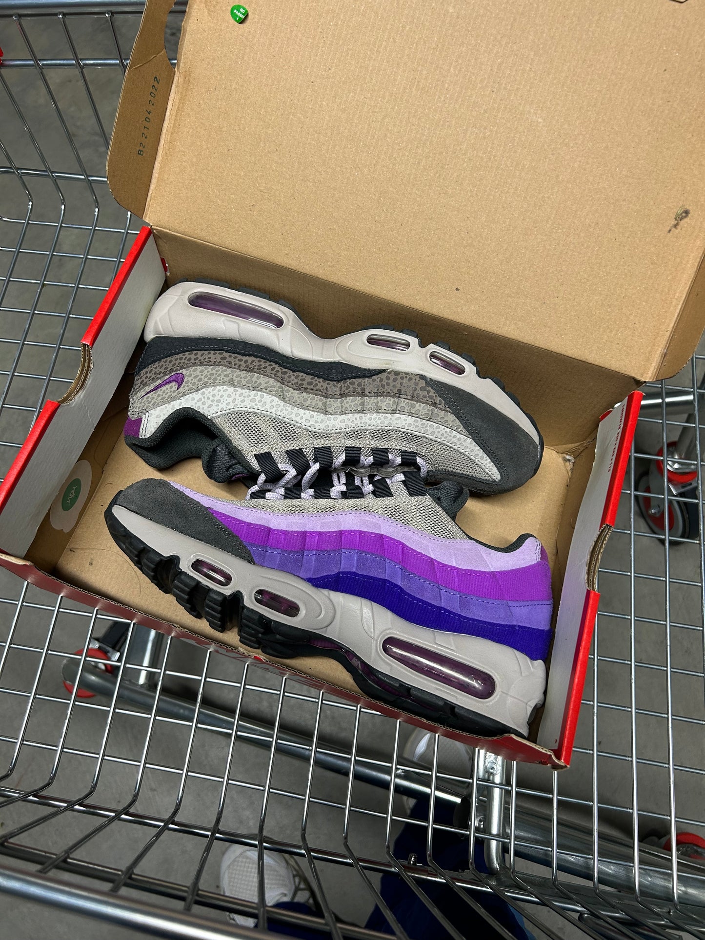 Nike Air Max 95 Viotech Anthracite US10.5 Women’s / 9 Men's