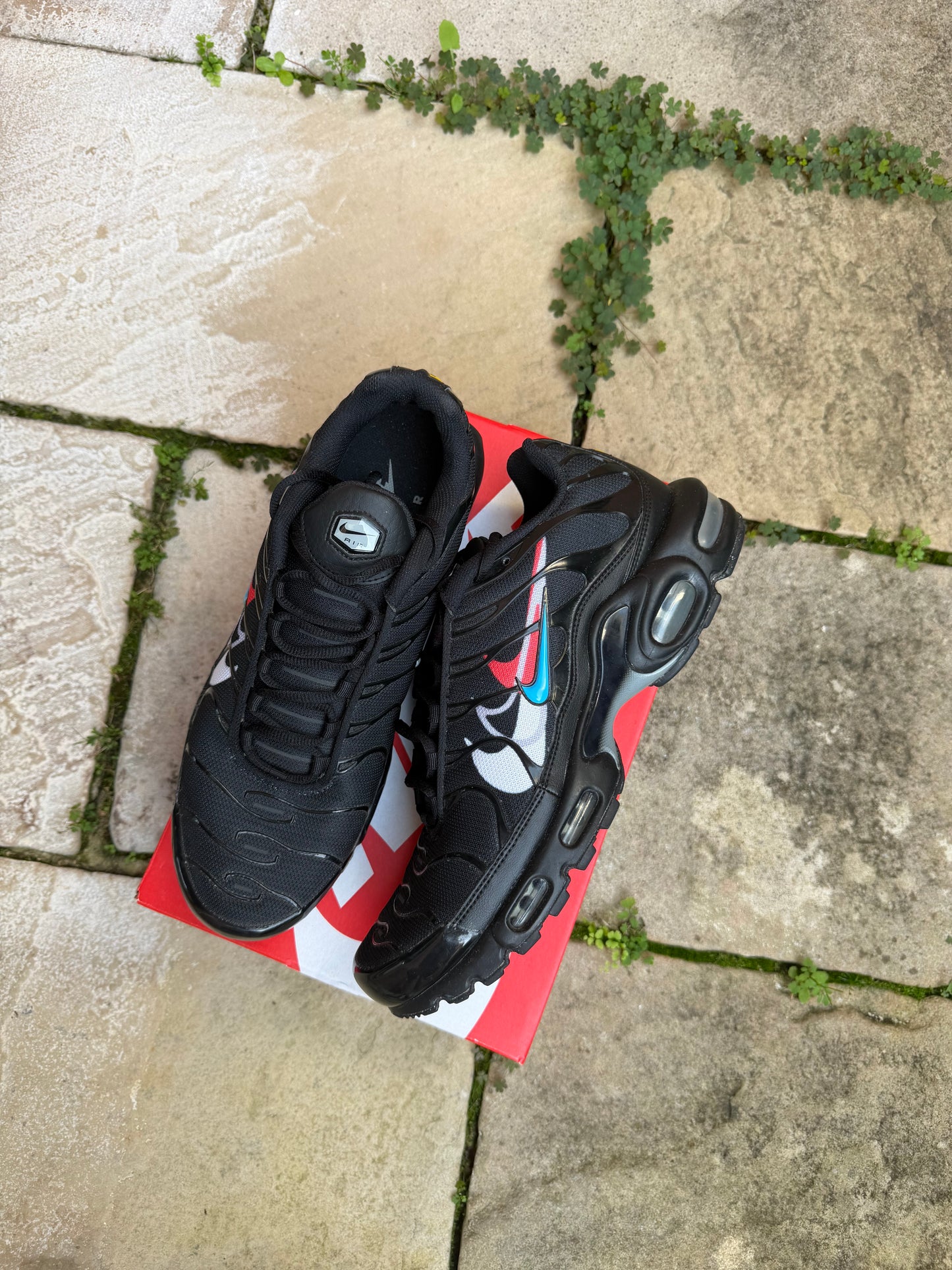 Nike Air Max Plus "Black Quad Swoosh" US12 men's
