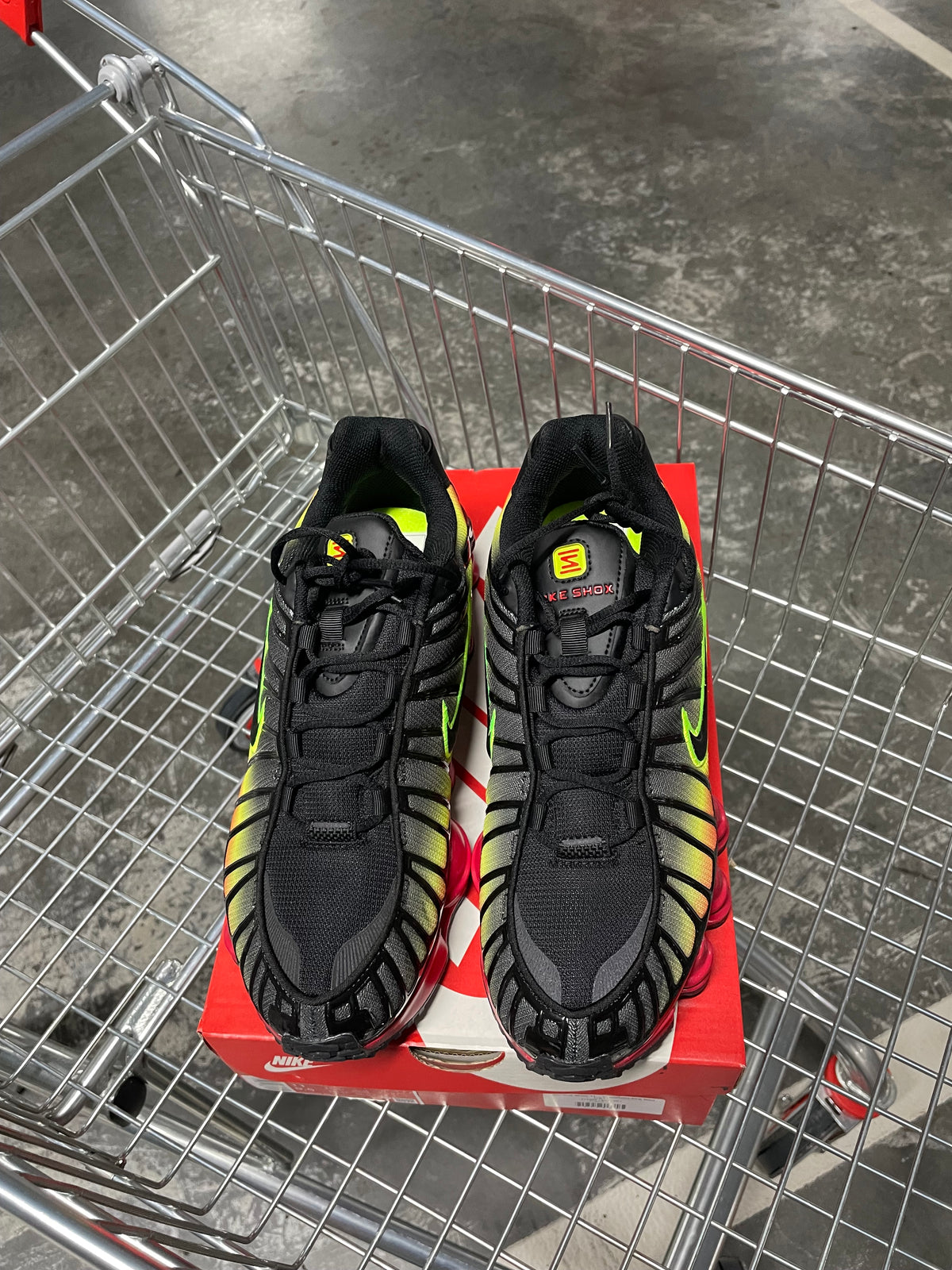 Nike Shox TL Volt Fire Red US11 Women’s / 9.5 Men’s