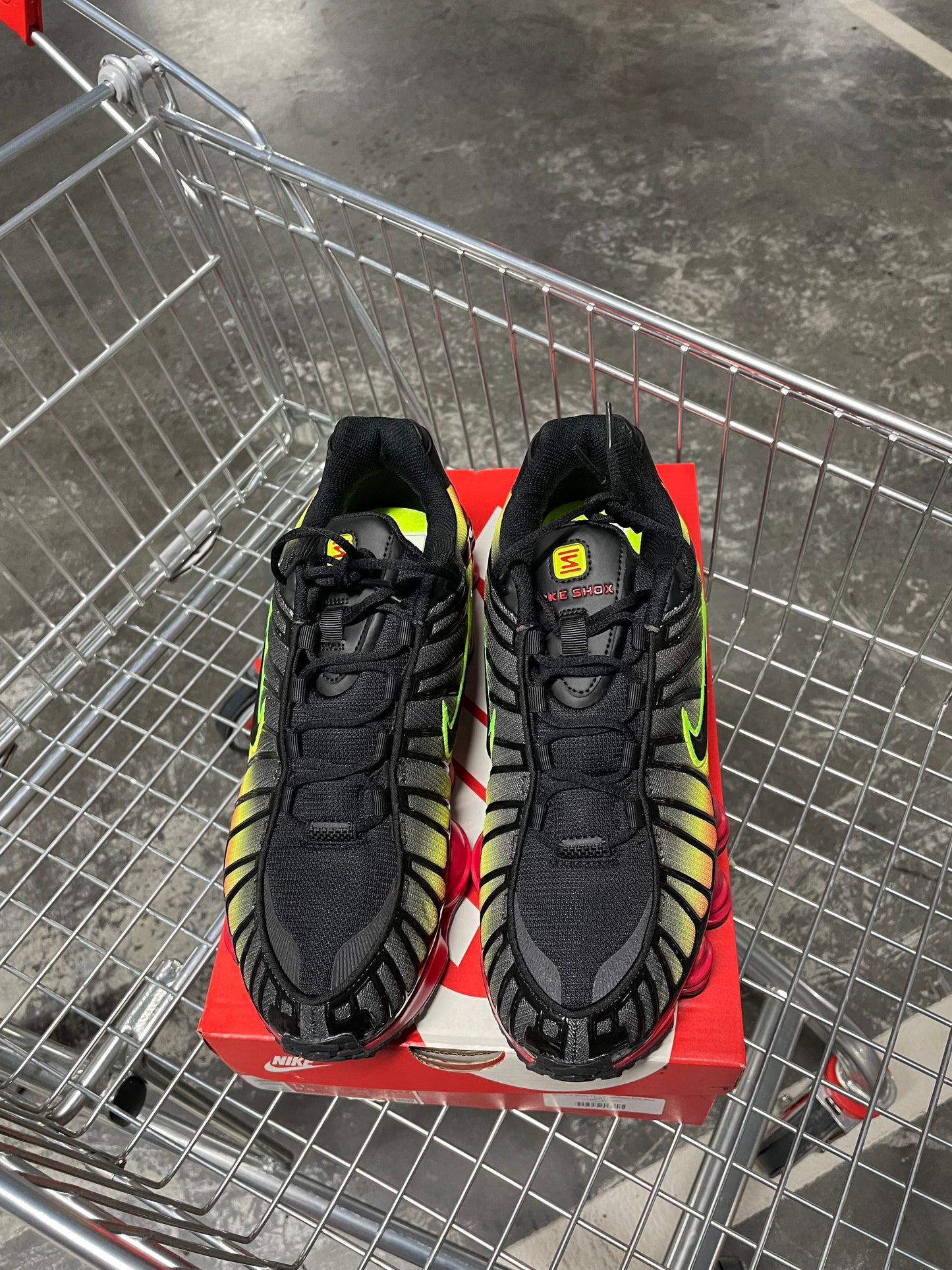 Nike Shox TL Volt Fire Red US11 Women’s / 9.5 Men’s