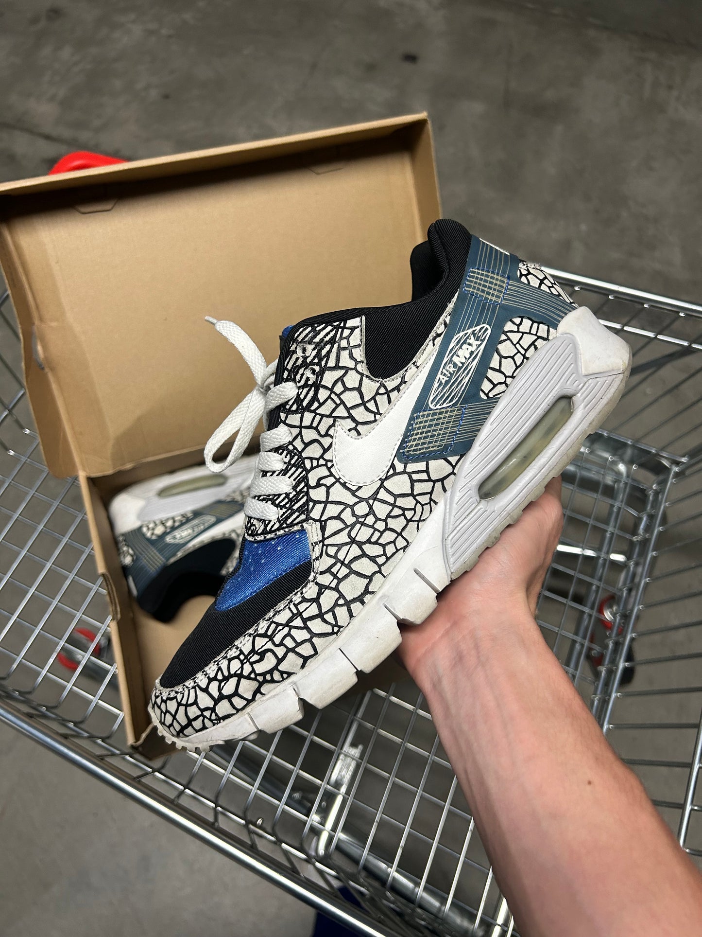 Nike HUF x Air Max 90 Current Huarache Hufquake (2009) US10 Men’s