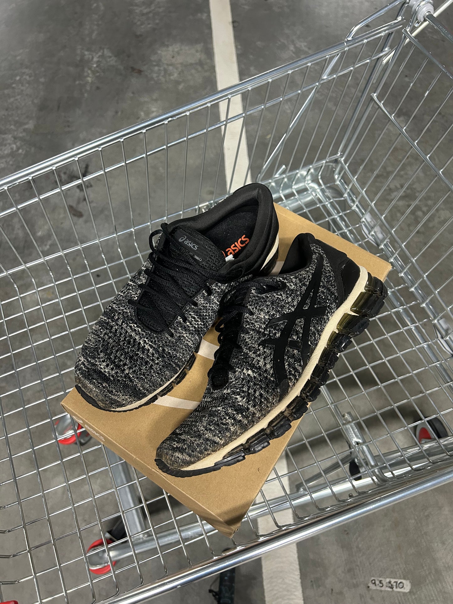 ASICS Gel Quantum 360 Knit 2 Oreo Men’s US9.5