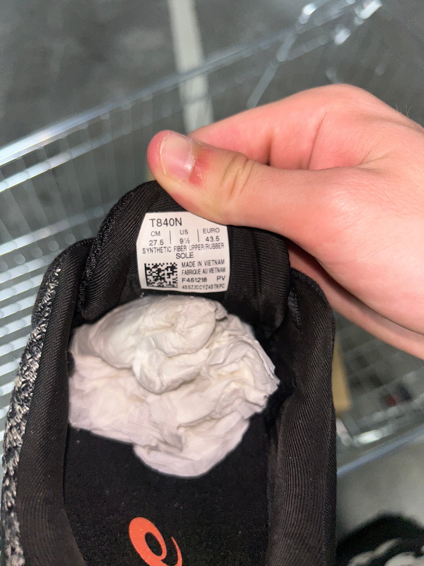 ASICS Gel Quantum 360 Knit 2 Oreo Men’s US9.5