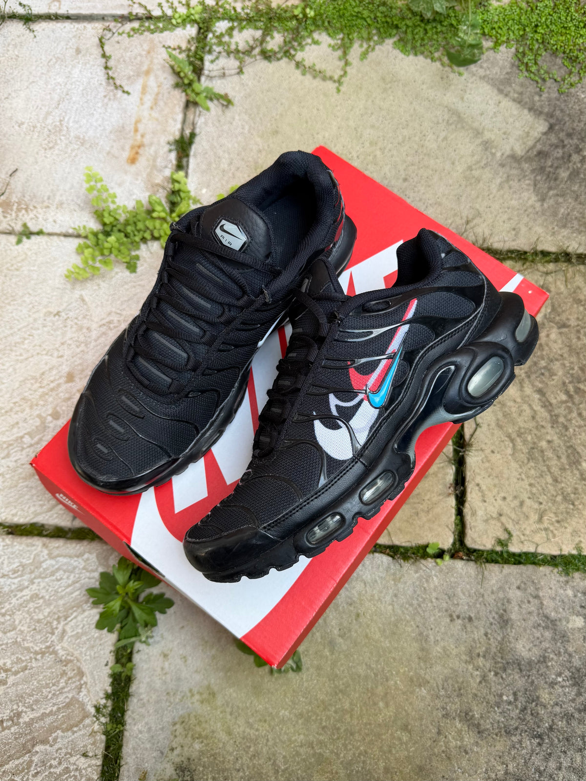 Nike Air Max Plus “Multi Swoosh Black” US9 Men’s