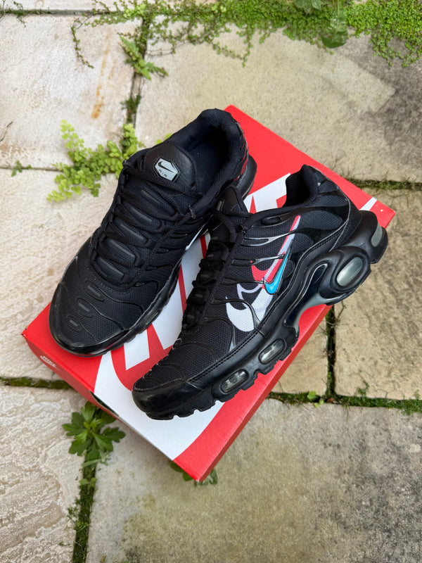 Nike Air Max Plus “Multi Swoosh Black” US9 Men’s