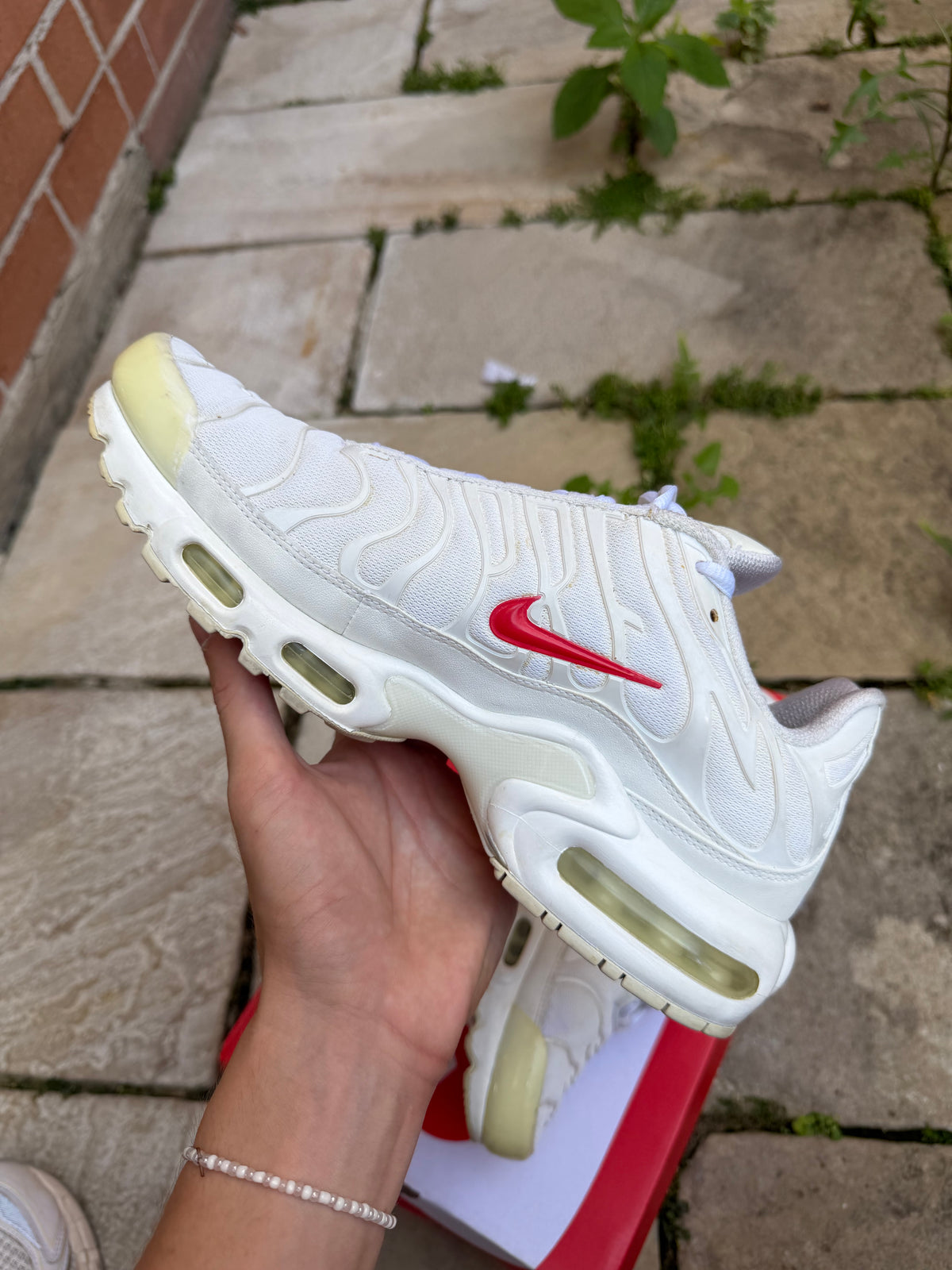 Nike Air Max Plus X Supreme “White” US9 Men’s