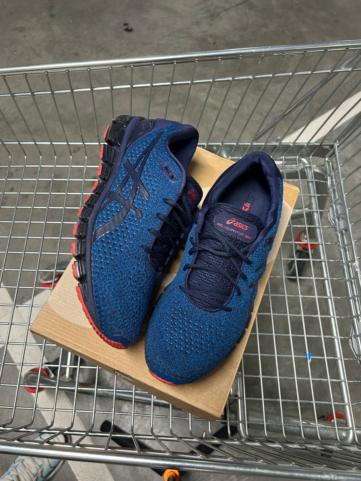 ASICS Gel Quantum Knit 2 Race Blue Peacoat US9.5 Men's