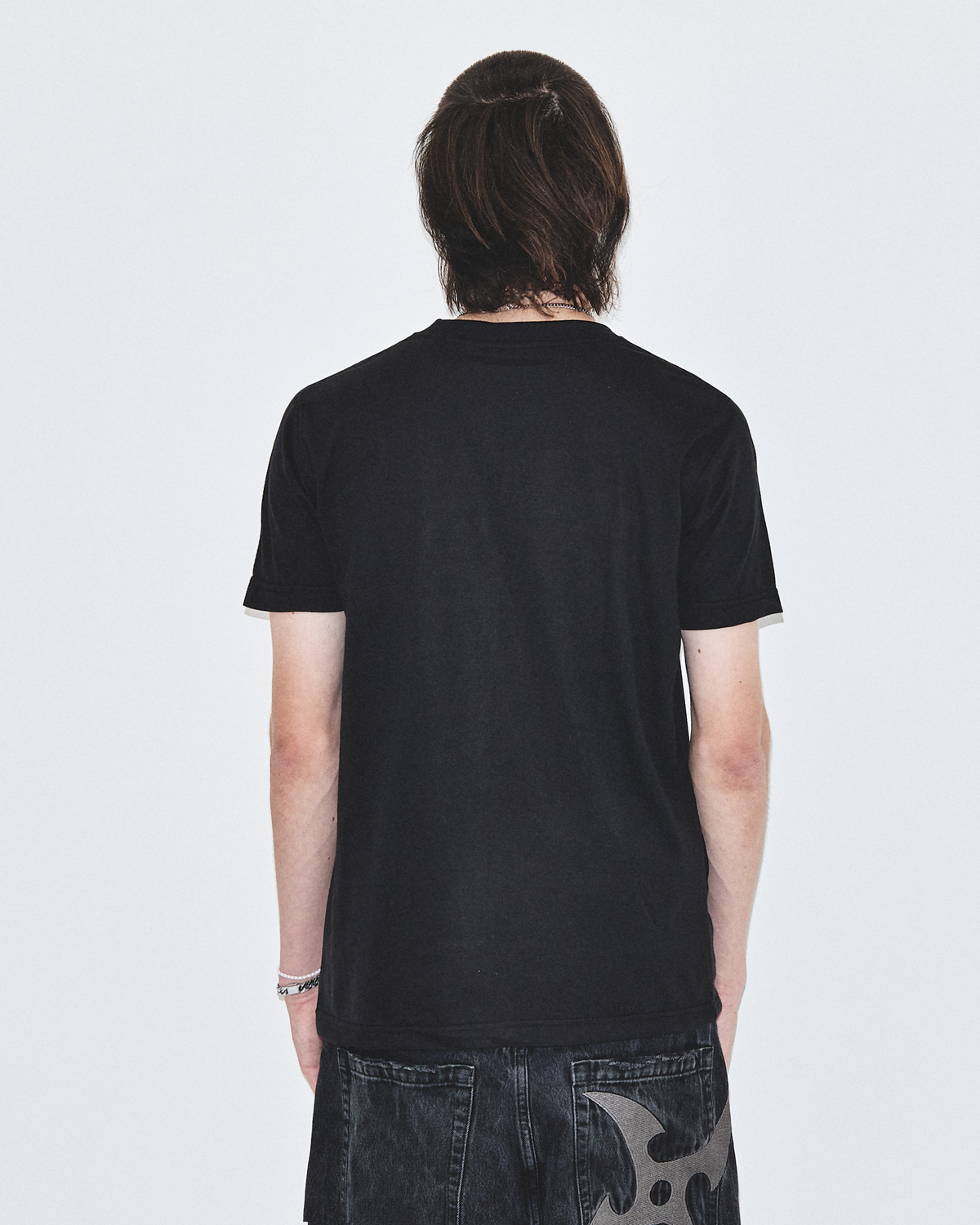 Laced Up Sydney Tee Black