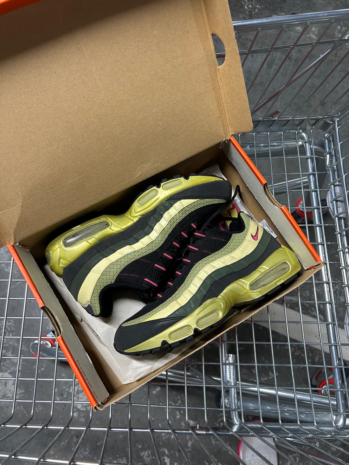 Nike Air Max 95 Premium Black Flamingo Pilgrim (2007) US9 Men’s