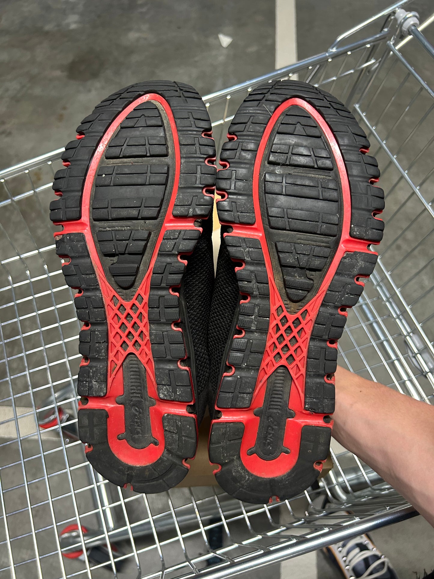 ASICS Gel Quantum 180 3 Red Belly Black Men’s US11