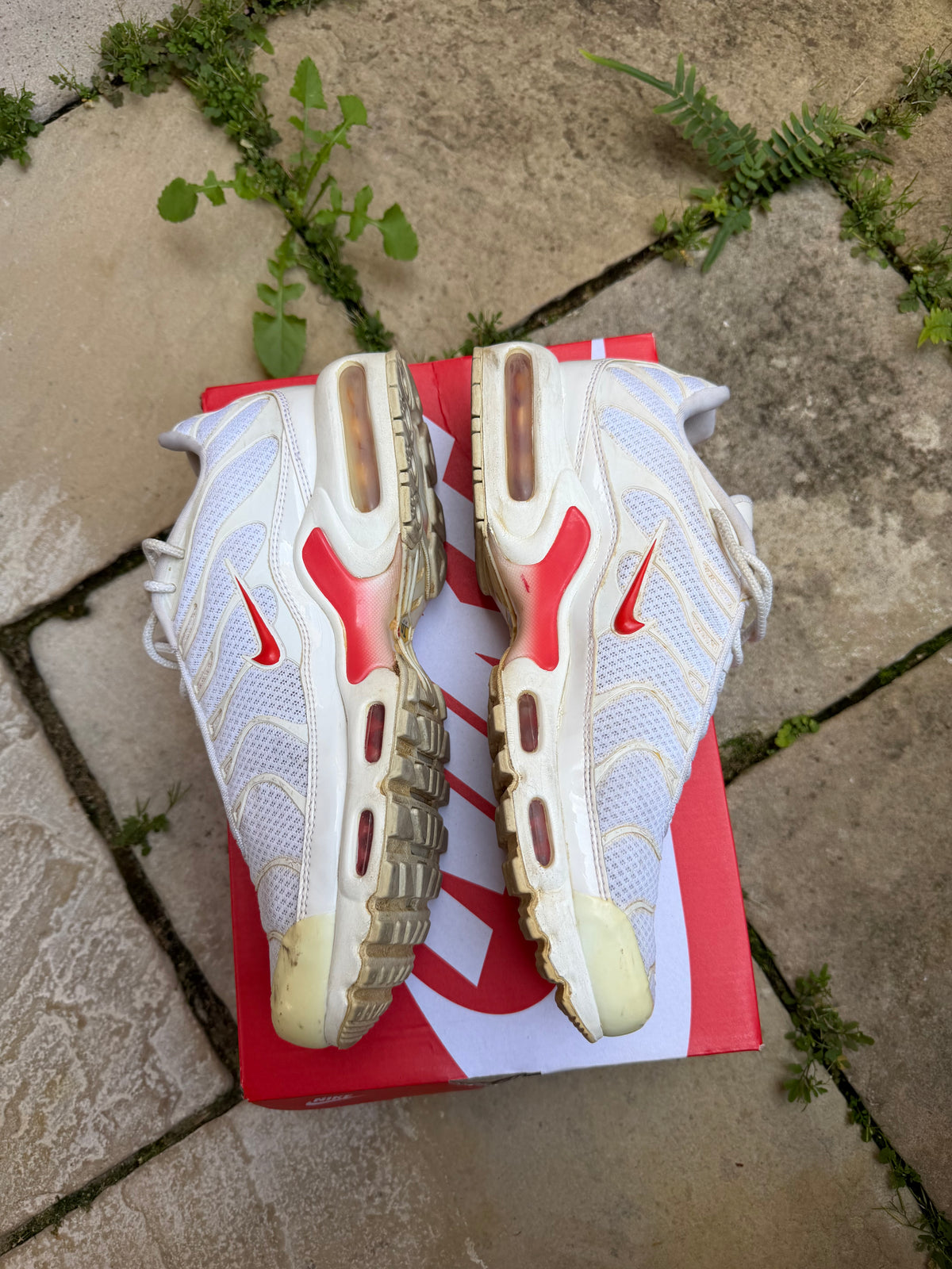 Nike Air Max Plus “White Track” US11 Women’s / 9.5 Men’s