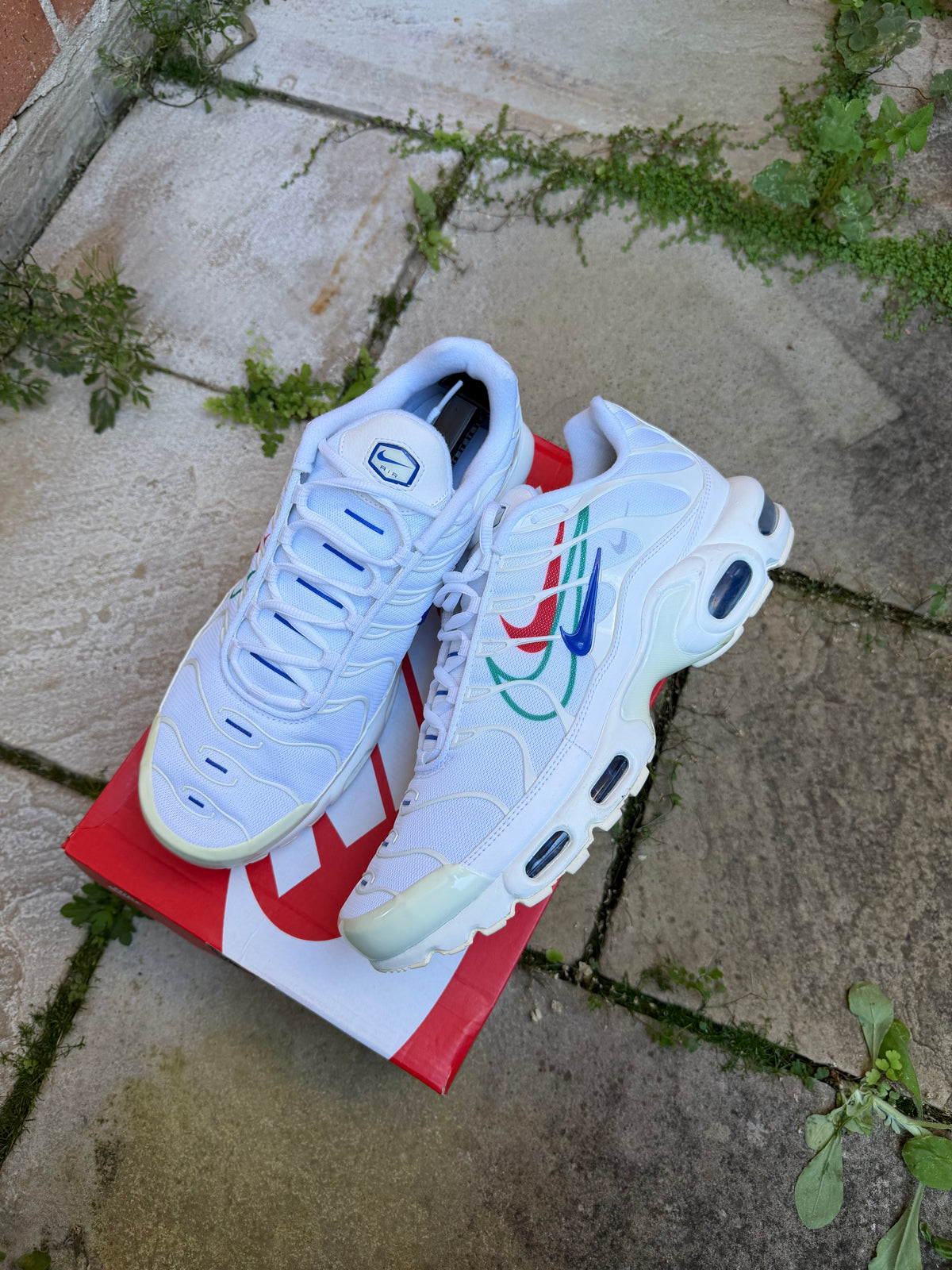 Nike Air Max Plus “Multi Swoosh White” US11 Men’s