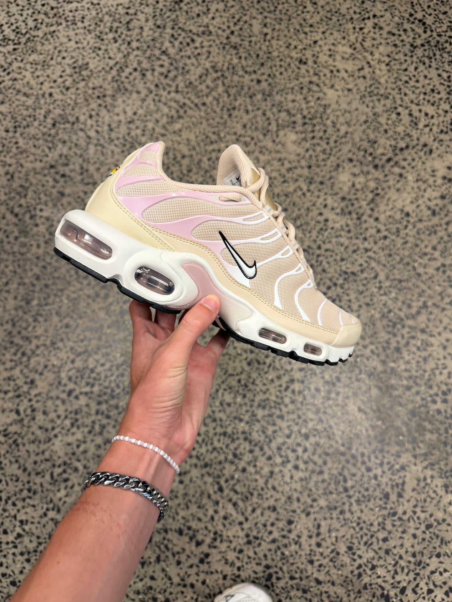 Nike Air Max Plus "Sanddrift Pink Oxford" US10 Women's/ 8.5 Men's
