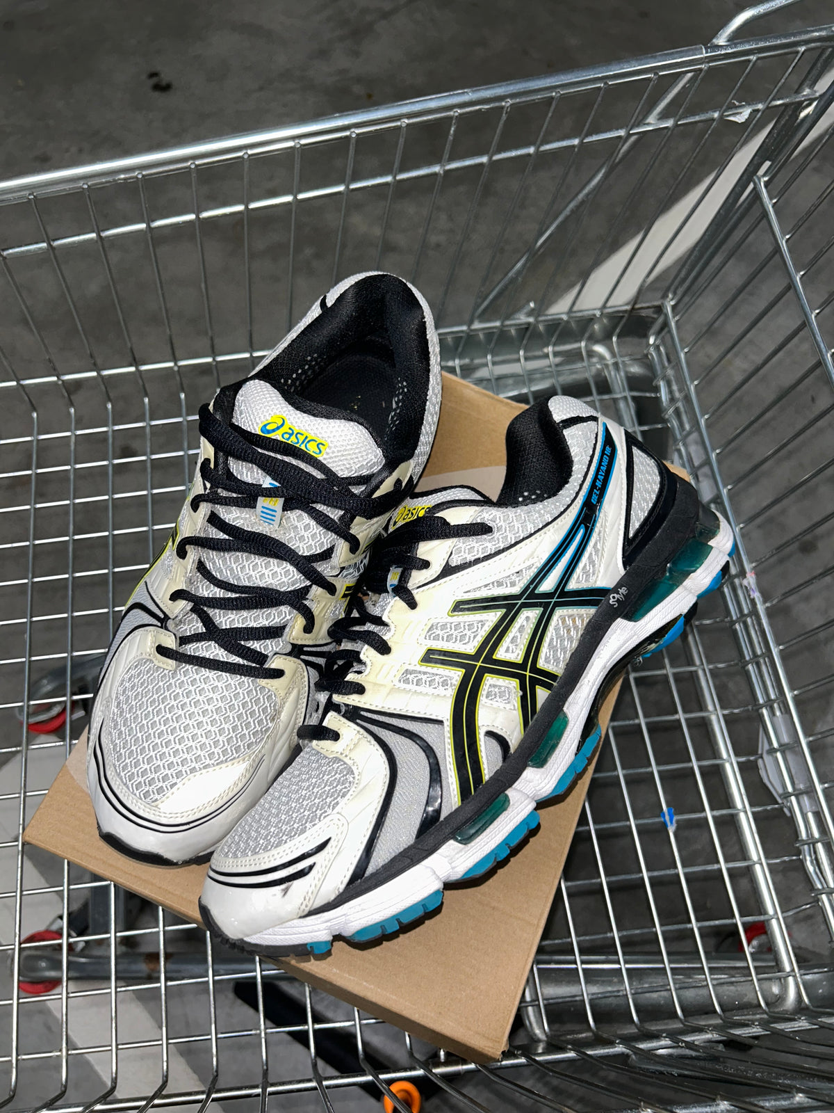 ASICS GEL Kayano 18 Ice US10.5 Men's