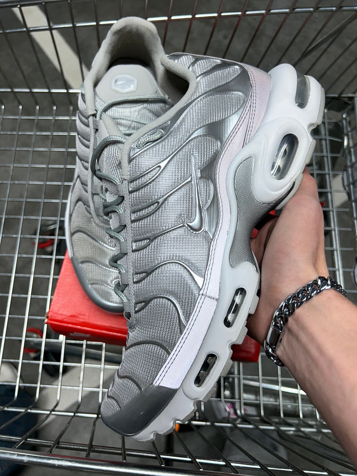 Nike Air Max Plus Metalic Silvers US11.5 Men’s