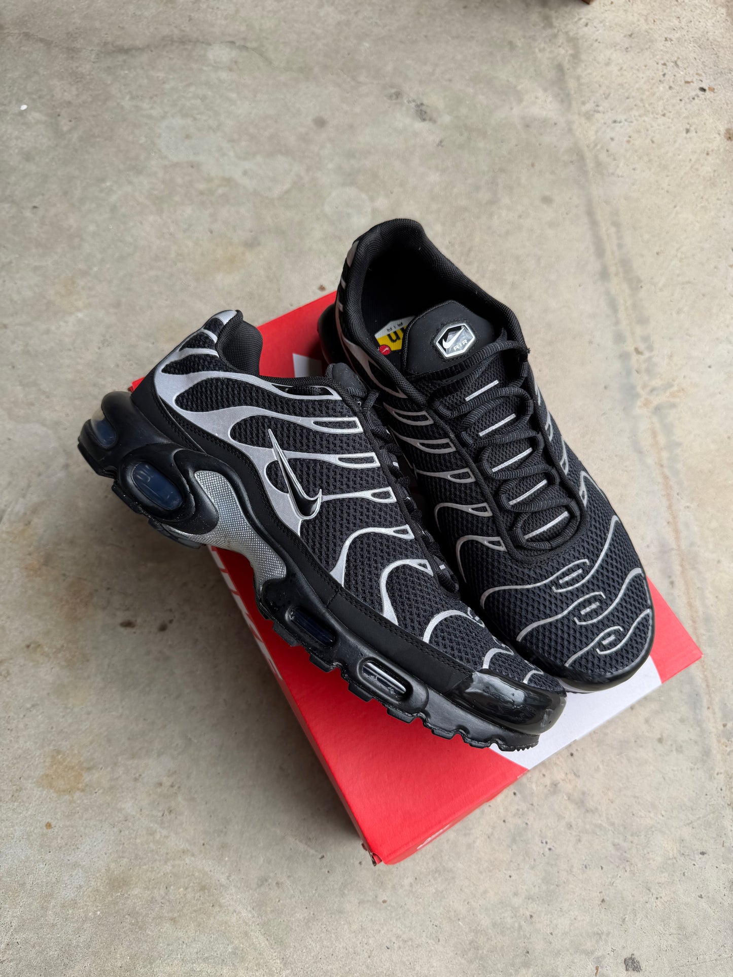Nike Air Max Plus Reflective Black US11 Men’s