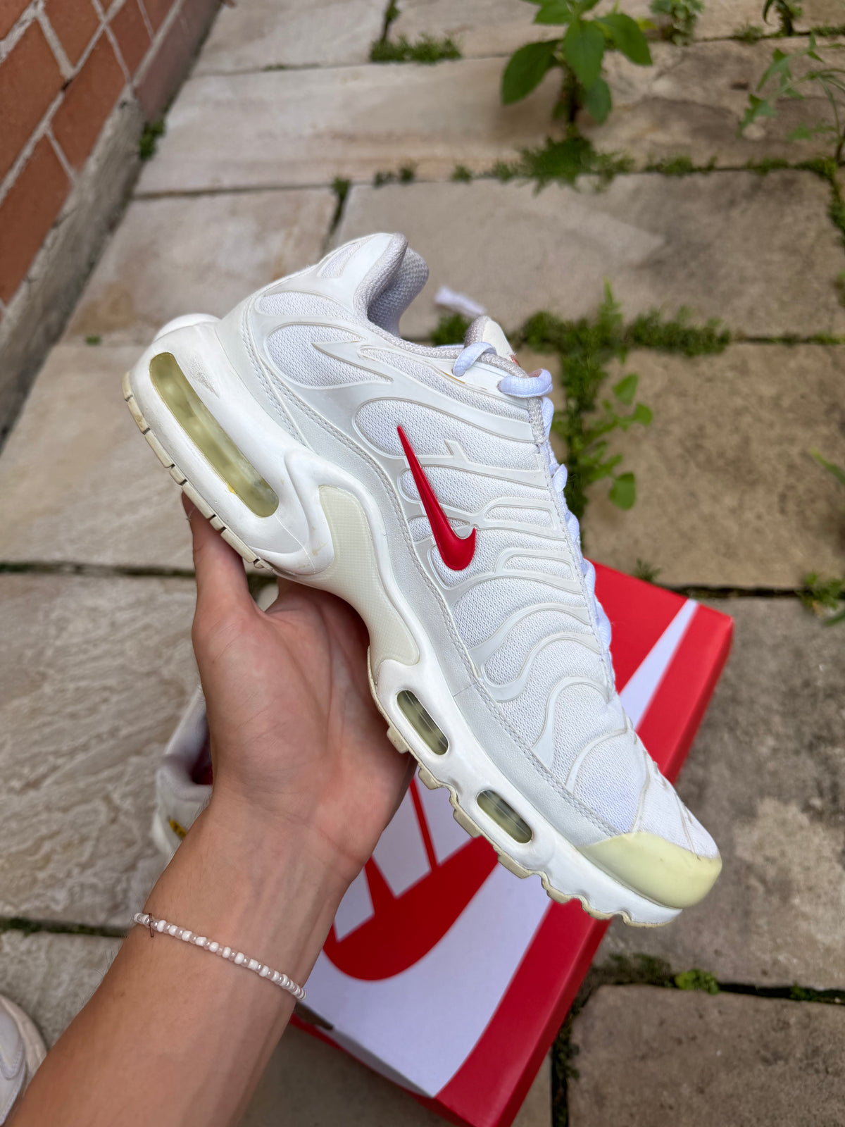 Nike Air Max Plus X Supreme “White” US9 Men’s