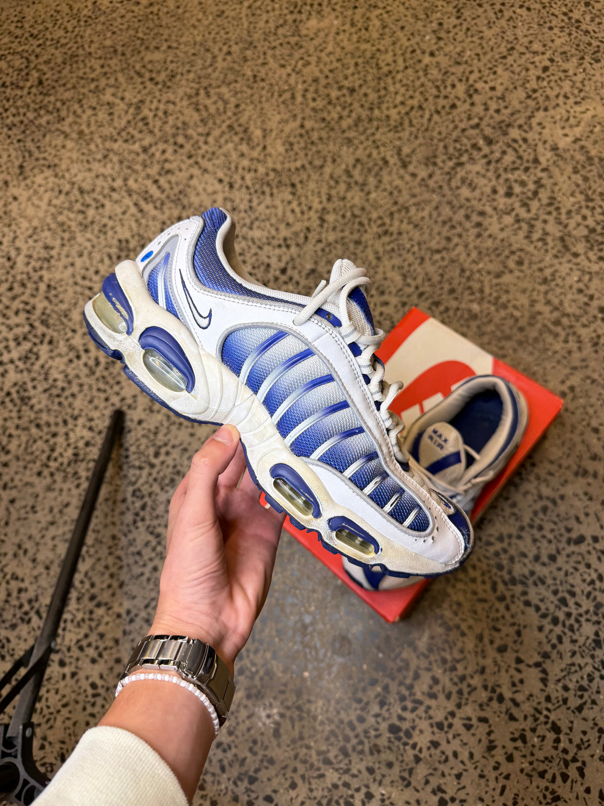 Nike Air Max Tailwind 4 Azure US10 Men's