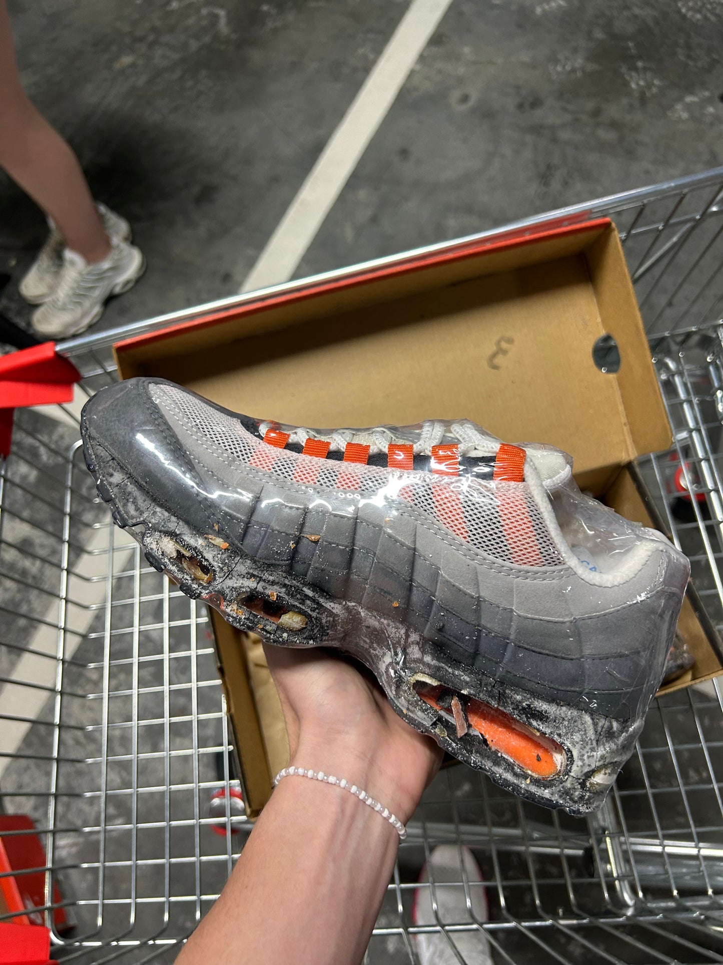 Nike Air Max 95 Black Safety Orange (1997) US9 men’s